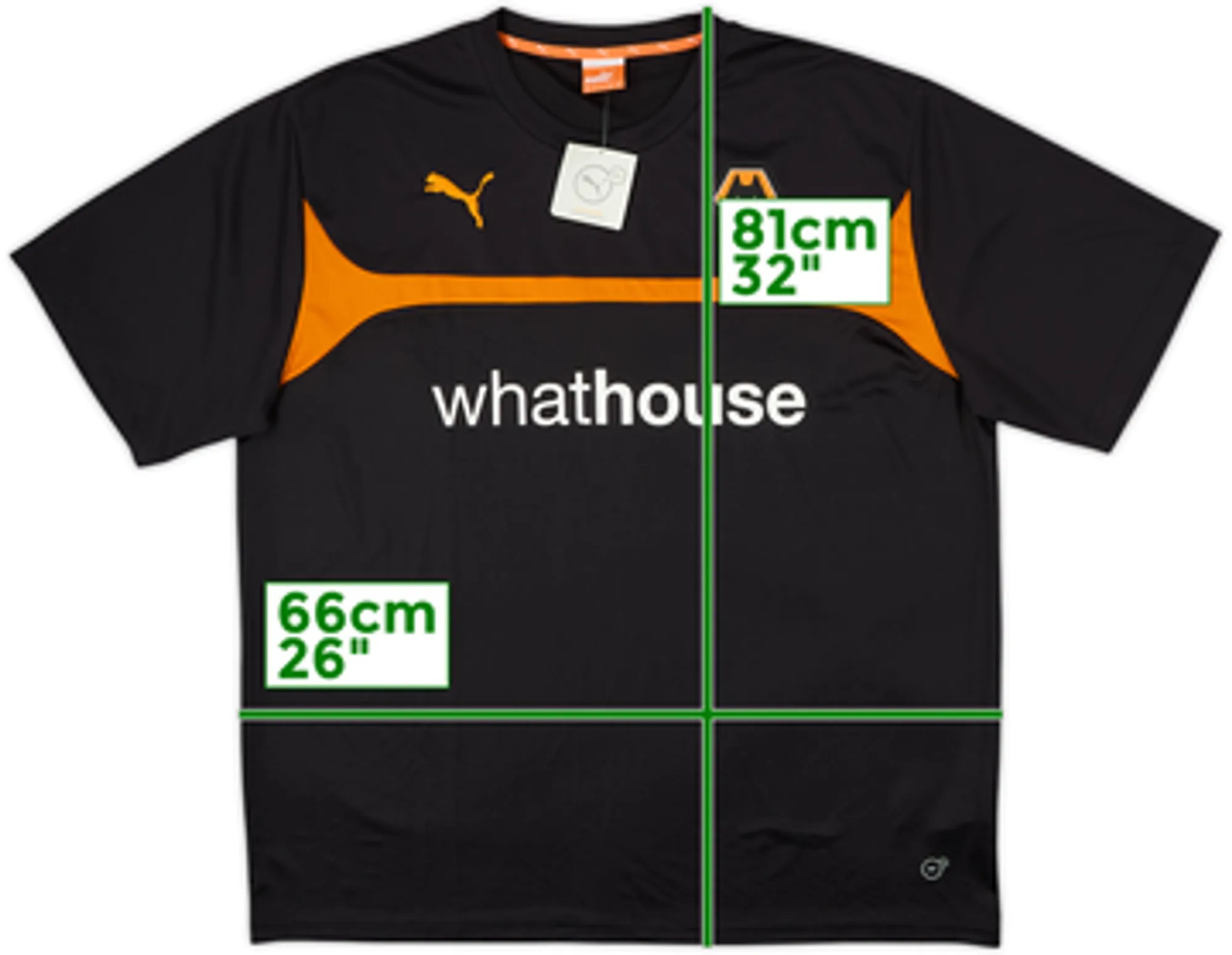 2013-14 Wolves Puma Training Shirt (3XL)