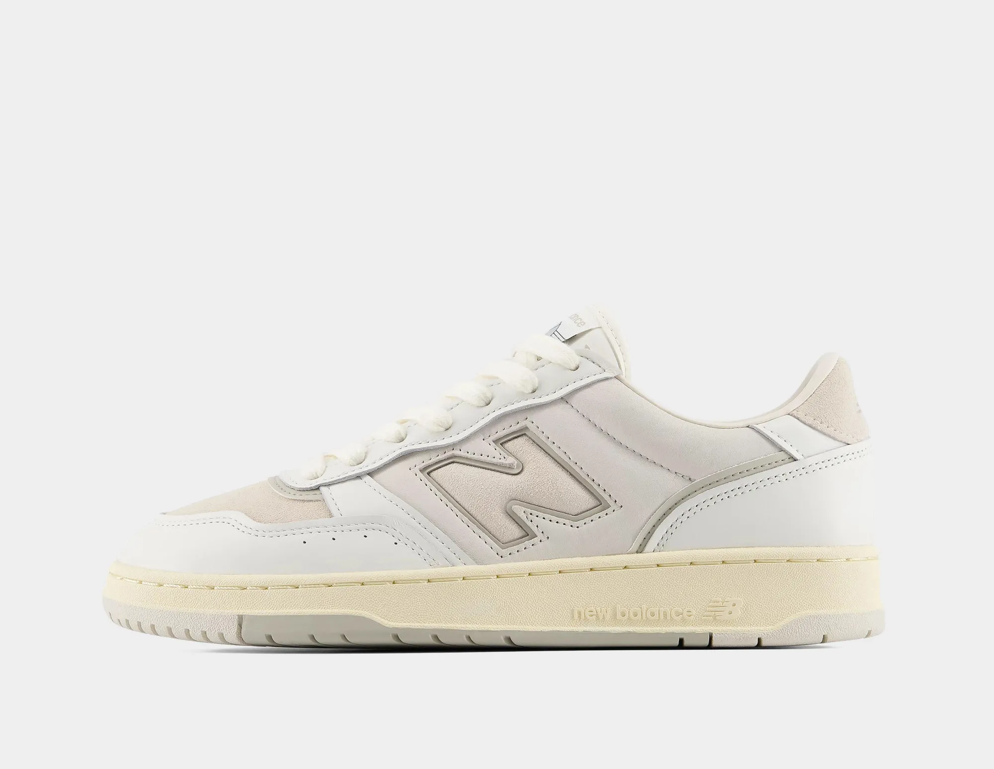 New Balance Unisex BB950 in Beige/Grey Leather