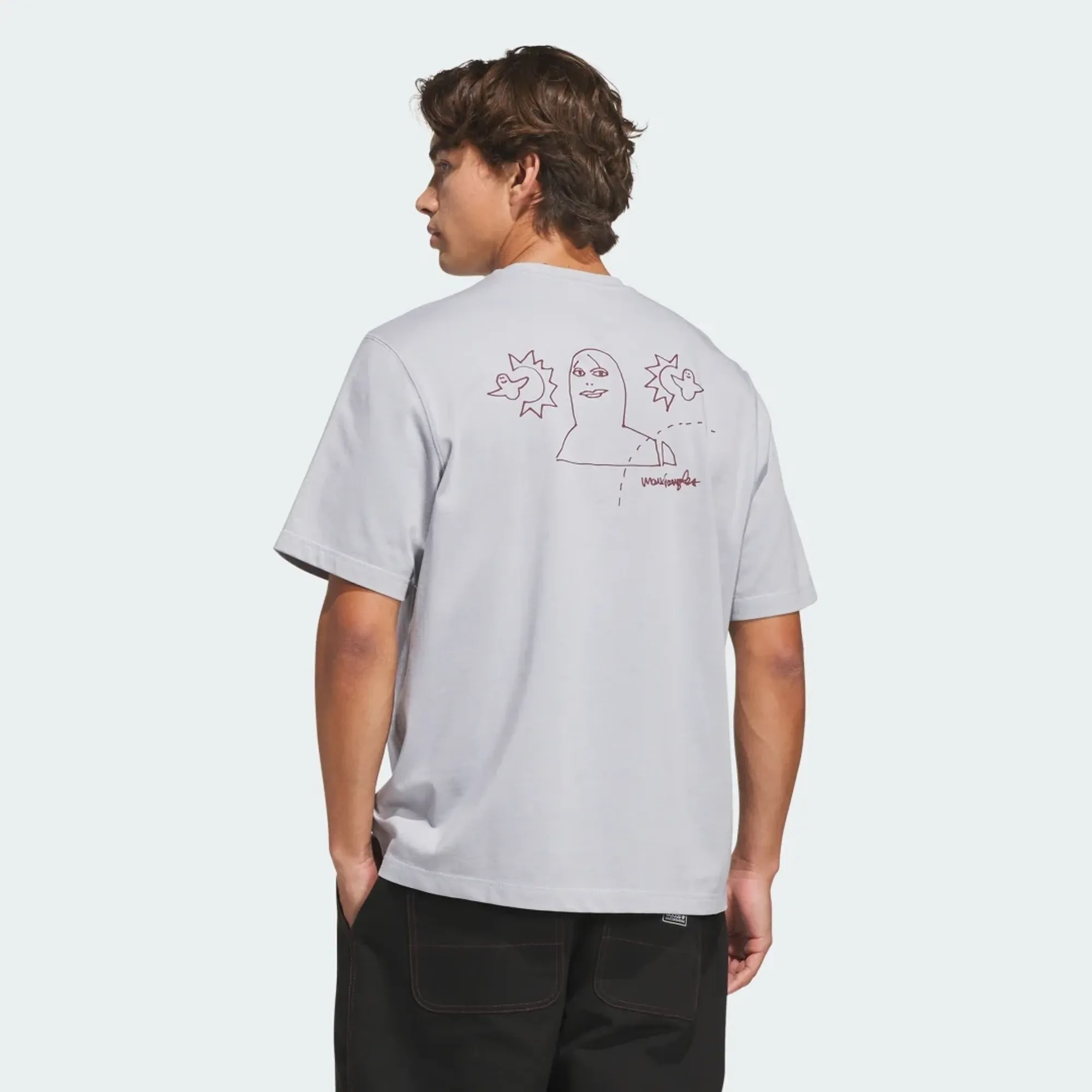 adidas SKATEBOARDING x MARK GONZALES NOT AMUSED T-Shirt | KQ6268