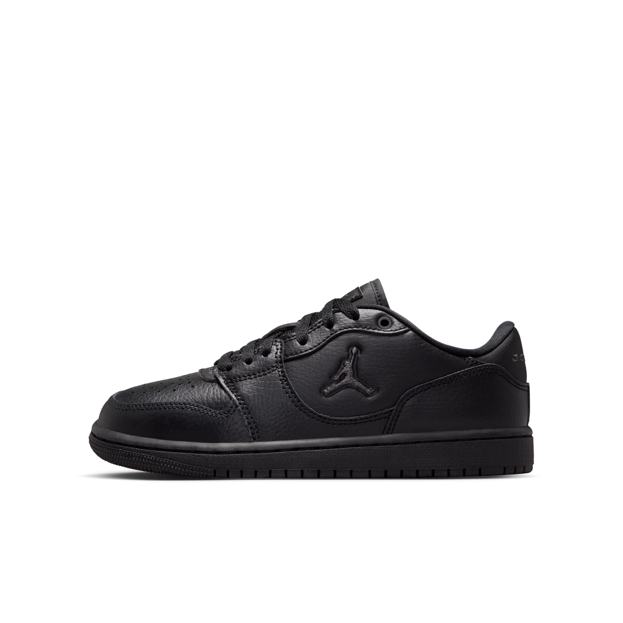 Nike Jordan Court Connect Low Older Kids' Shoes - Black
