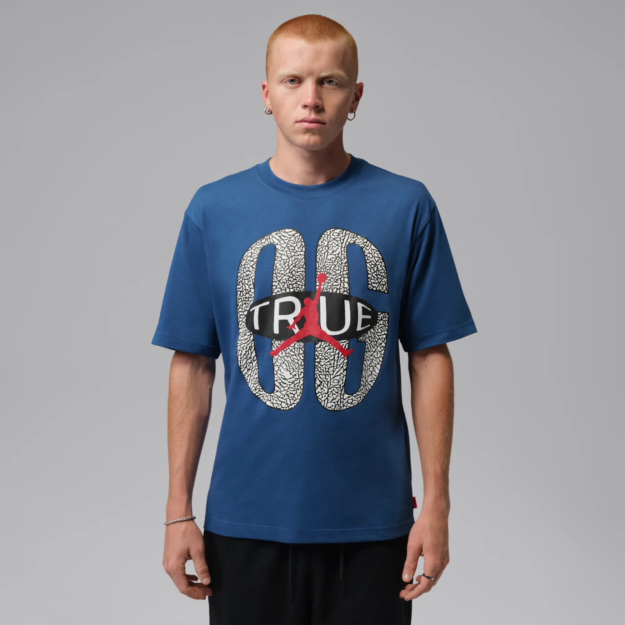 Nike Jordan Brooklyn Men's T-Shirt - Blue
