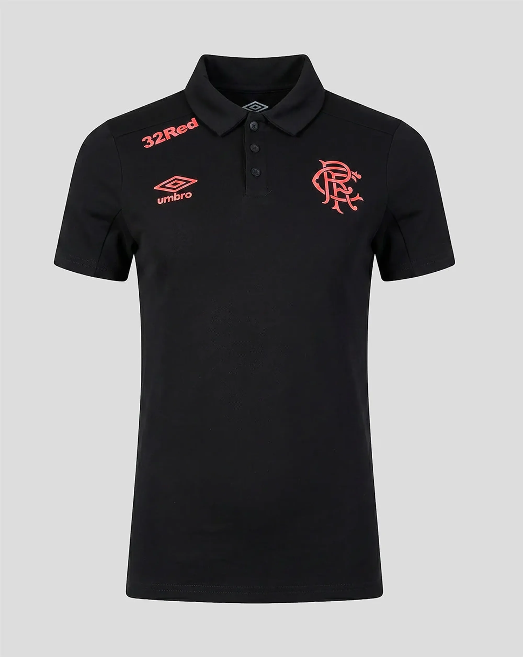 Castore Rangers Fc Men's 2026/27 Presentation Polo - Caviar