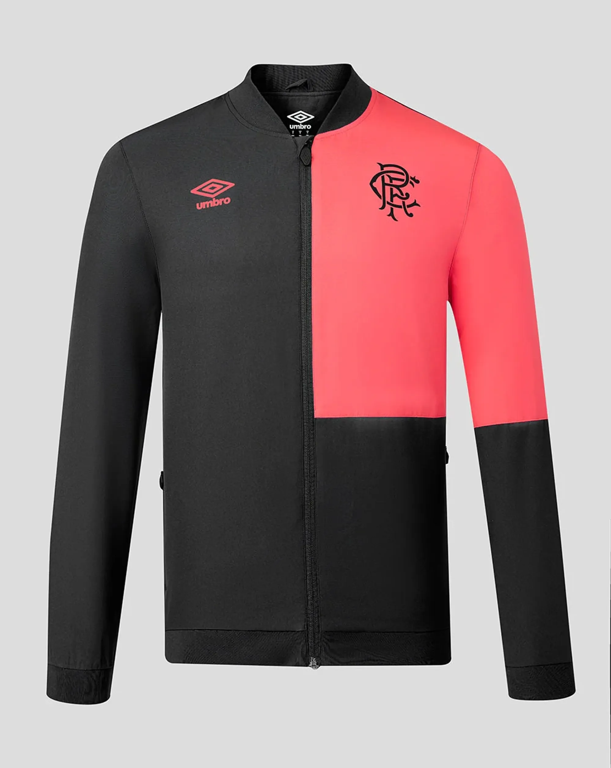 Castore Rangers Fc Junior 2026/27 Presentation Woven Jacket - Caviar