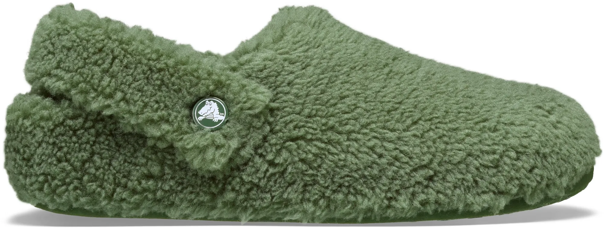 Crocs | Unisex | Classic Cozzzy Slipper | Slippers | Army Green | W4/M3