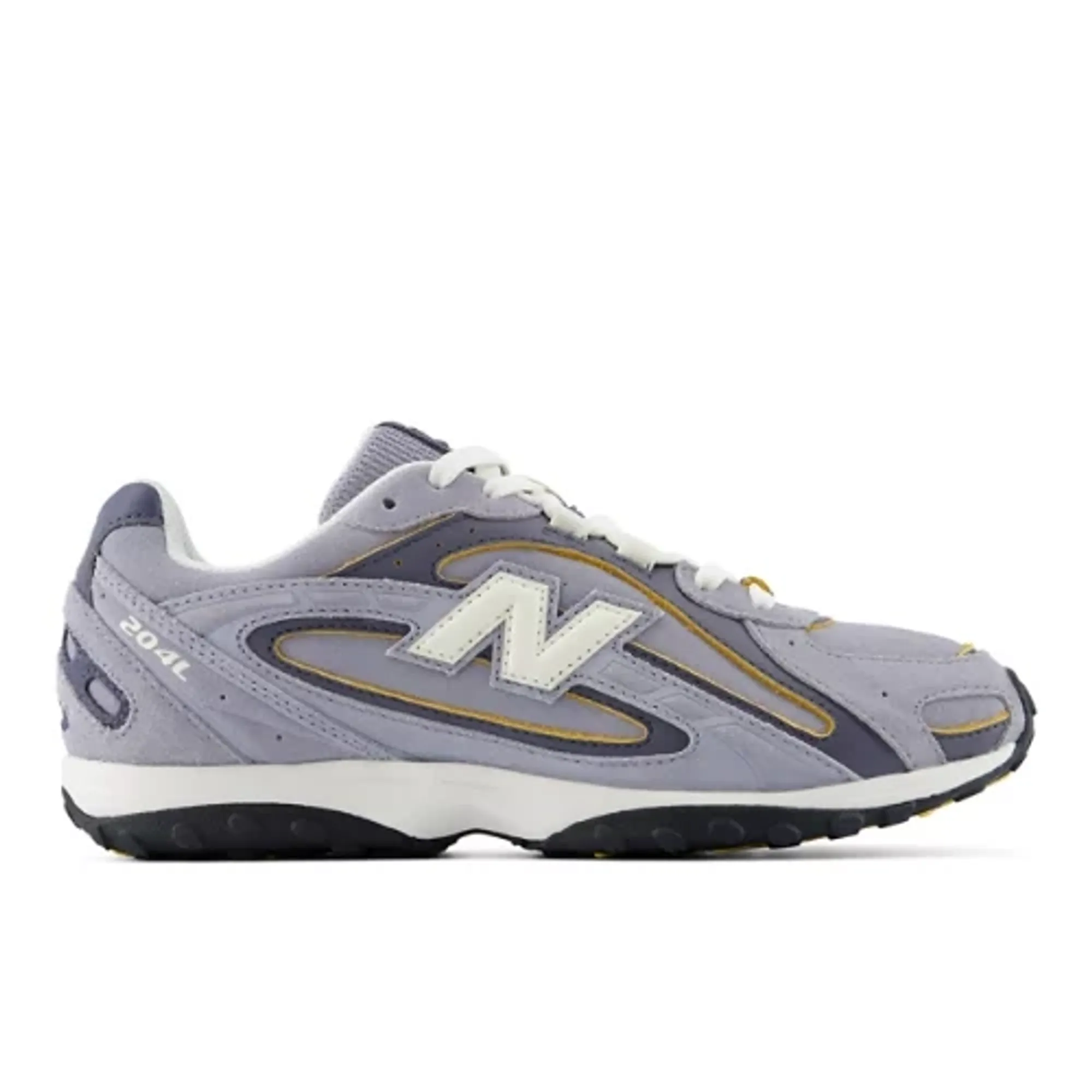 New Balance Unisex 204L in Grey/Yellow Leather