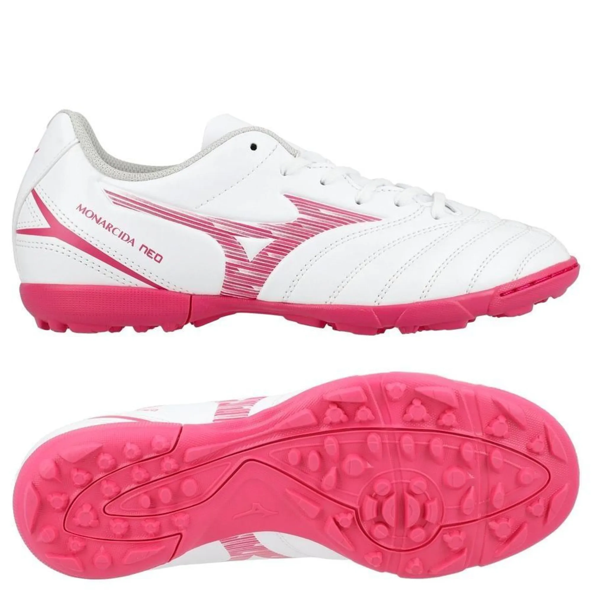 Mizuno Monarcida Neo Iii Tf - White/Pink Kids - ['White']