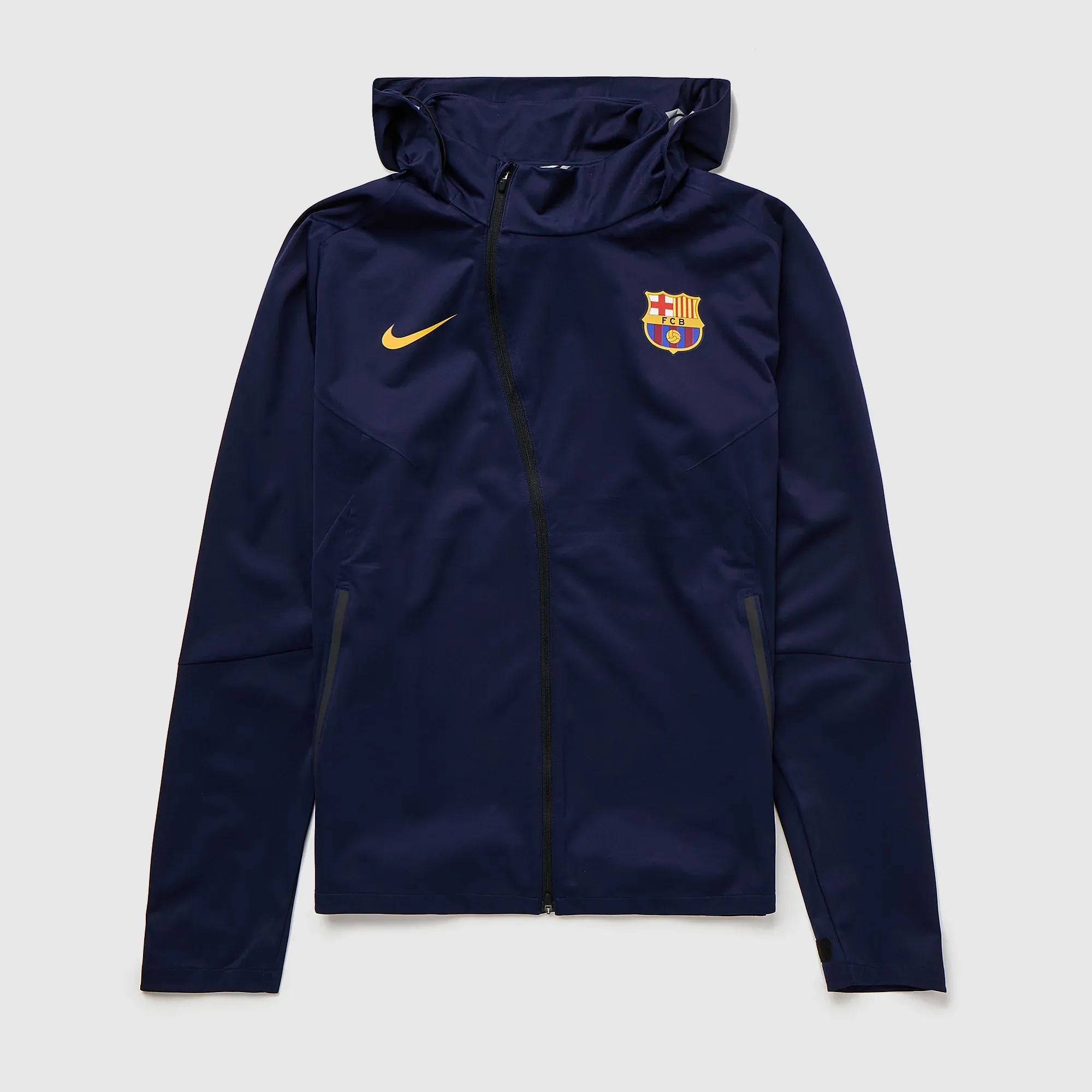 Nike FC Barcelona 26/27 Shield Strike Jacket - Blackened Blue/Mineral Yellow - Blackened Blue/Mineral Yellow NO SPNSR