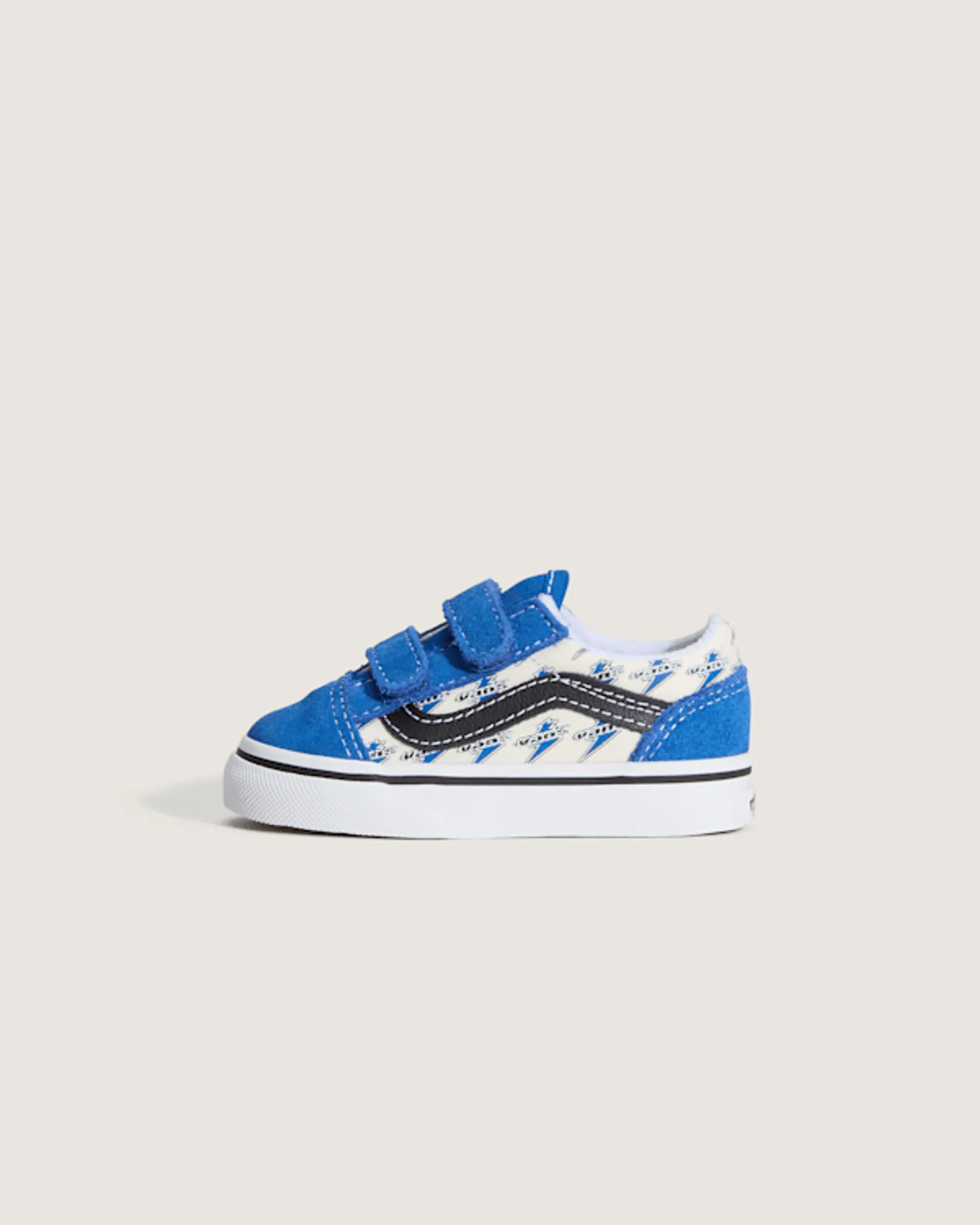 Vans - Toddler Old Skool V Shoes (1-4 Years), Blue