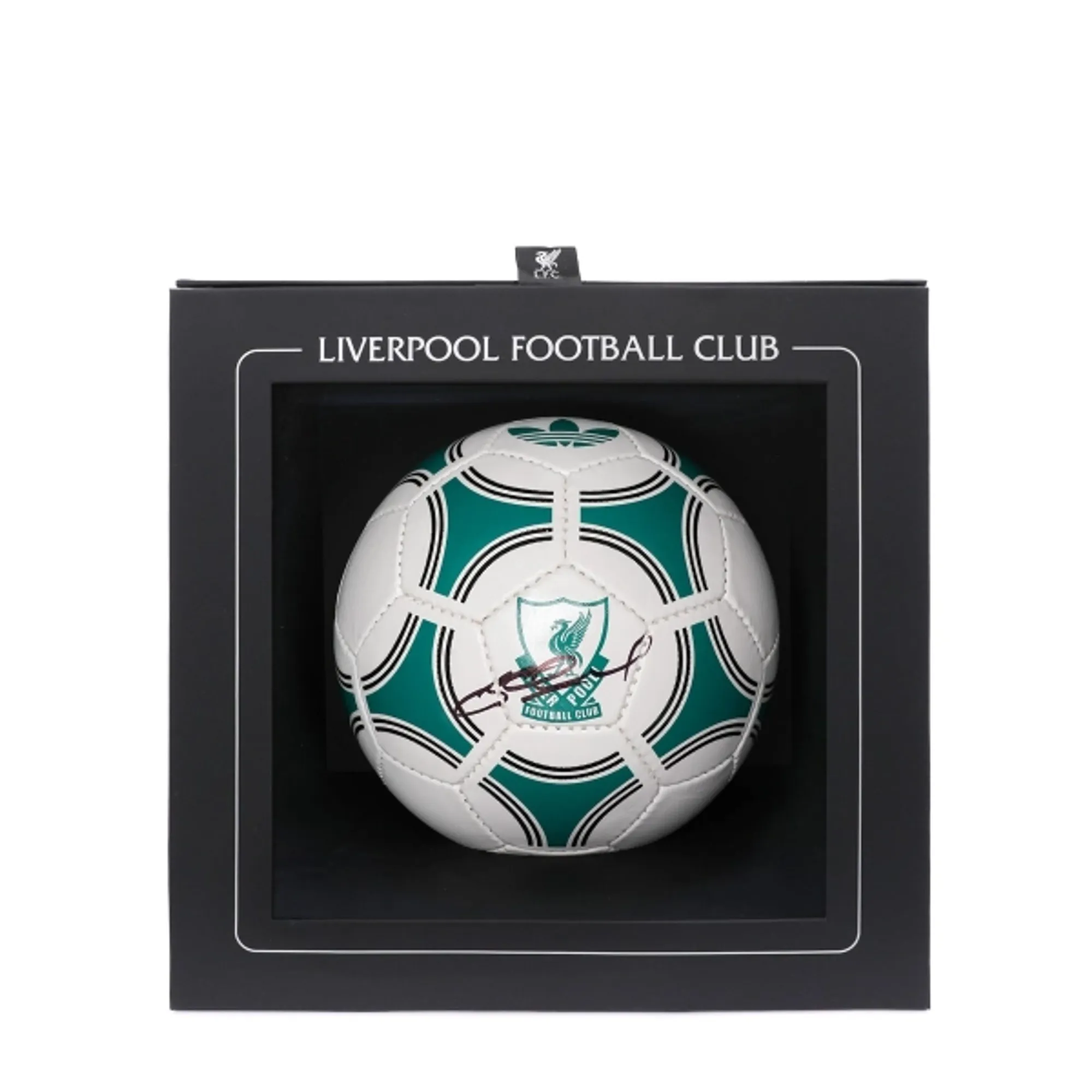 LFC Signed Gerrard Boxed Adidas Football