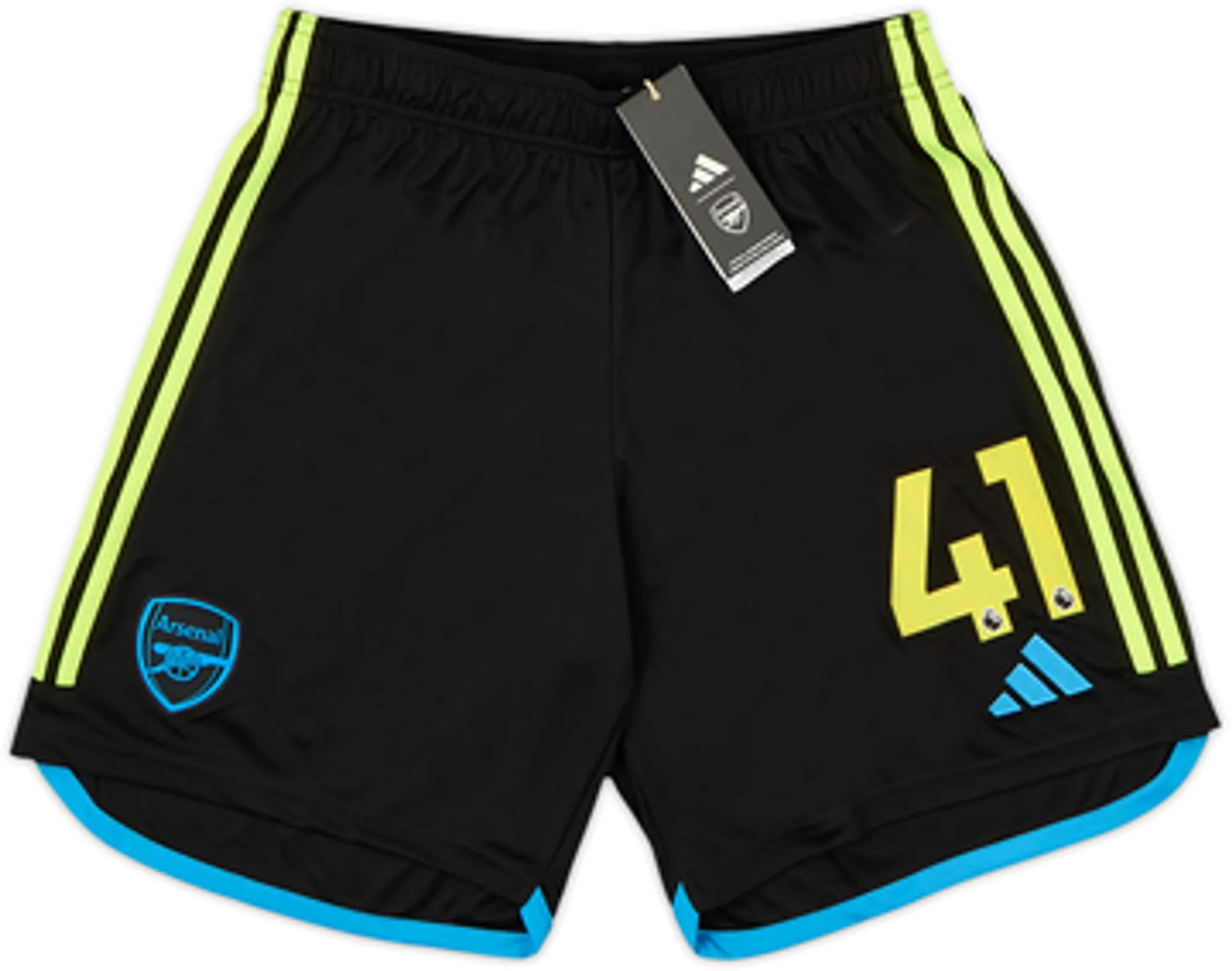 2023-24 Arsenal Away Shorts #41 (Rice) (M)