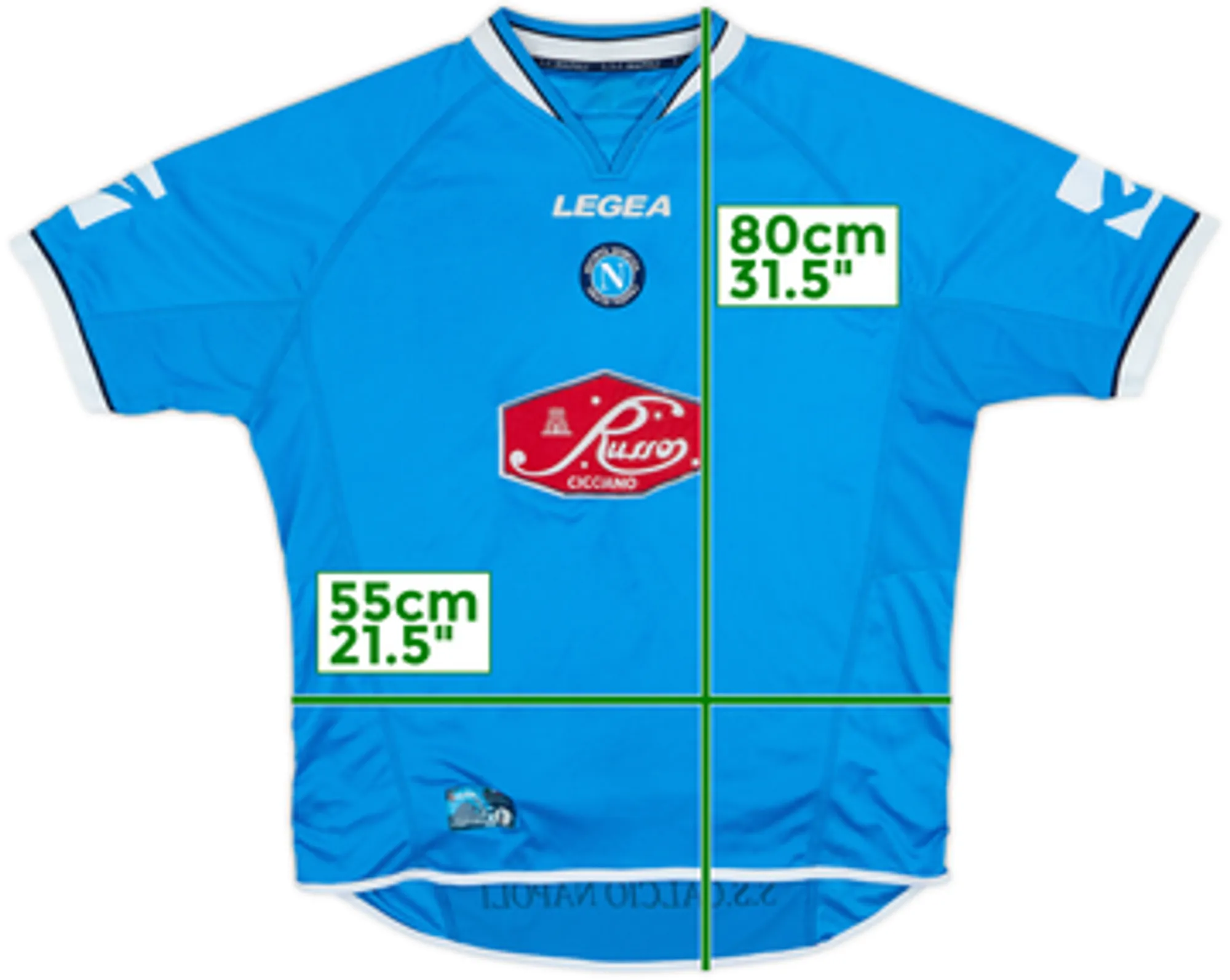 2003-04 Napoli Home Shirt - 6/10 - (XXL)