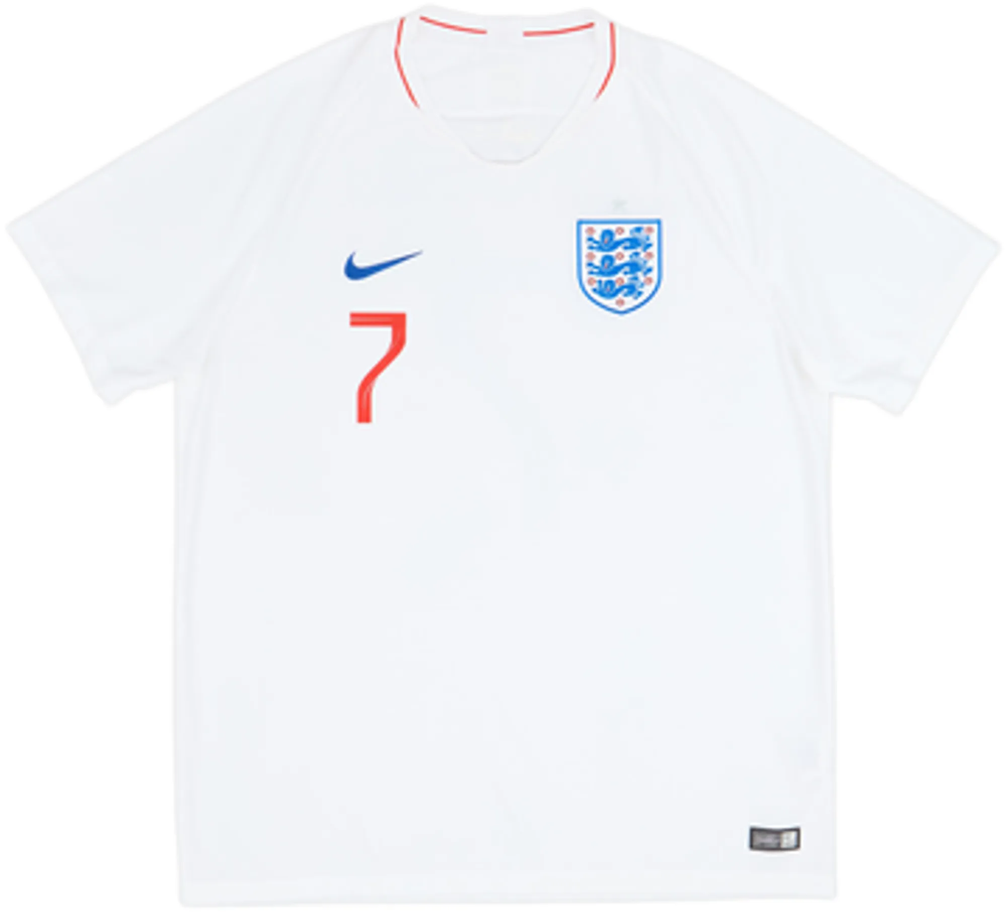 2018-19 England Home Shirt Lingard #7 - 10/10 - (XL)
