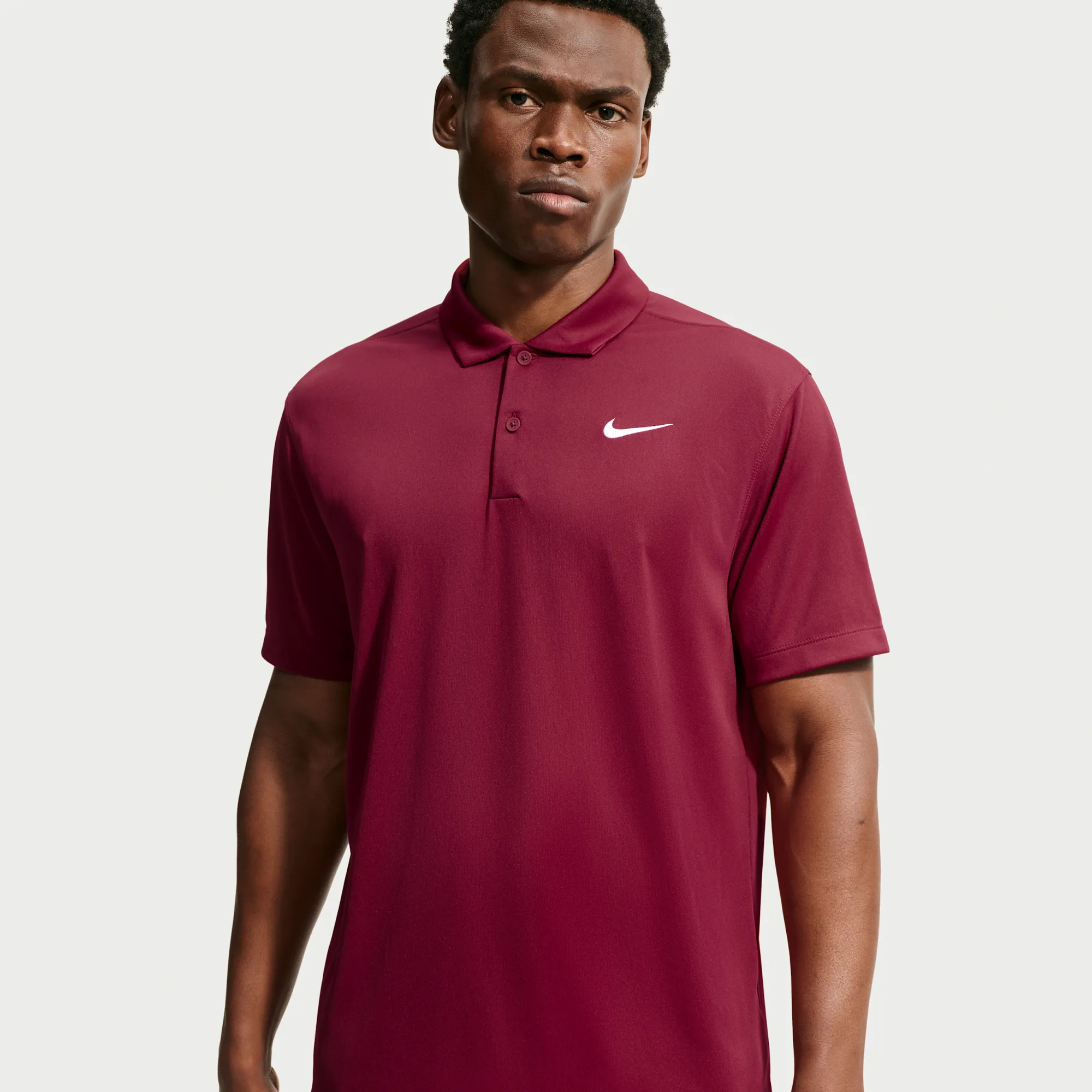 NikeCourt Dri-FIT Men's Tennis Polo - Team Red