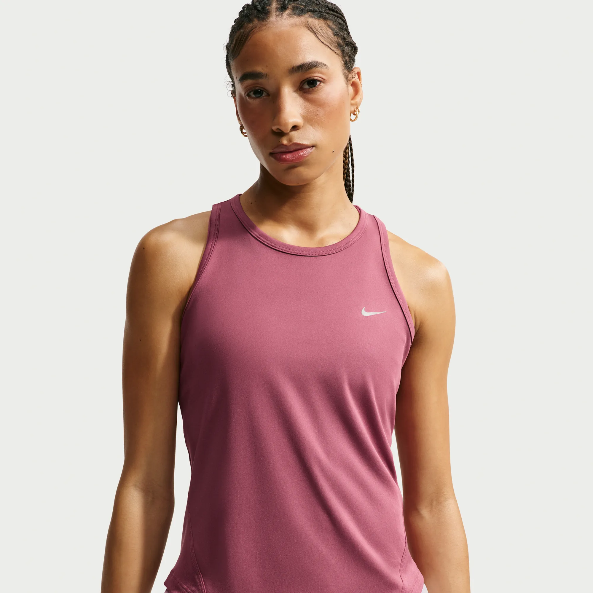 Nike Tempo Women's Dri-FIT Running Tank Top - Pink Smoke
