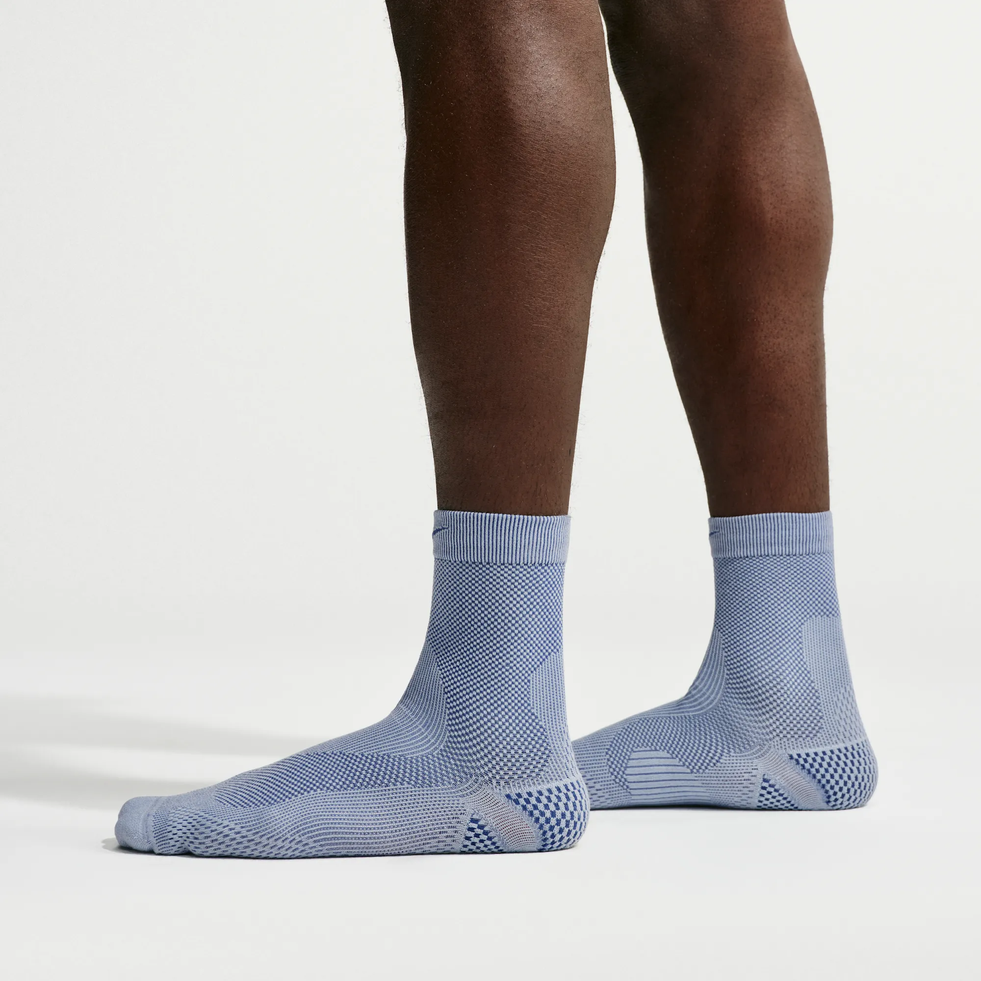 Nike Run Lightweight Running Micro-Crew Socks - Hydrogen Blue