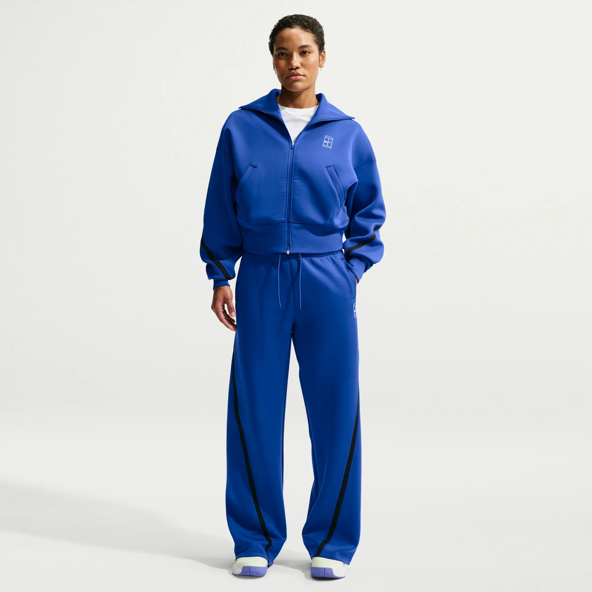 Nike Advantage Women's Dri-FIT Mid-Rise Tennis Trousers - Old Royal