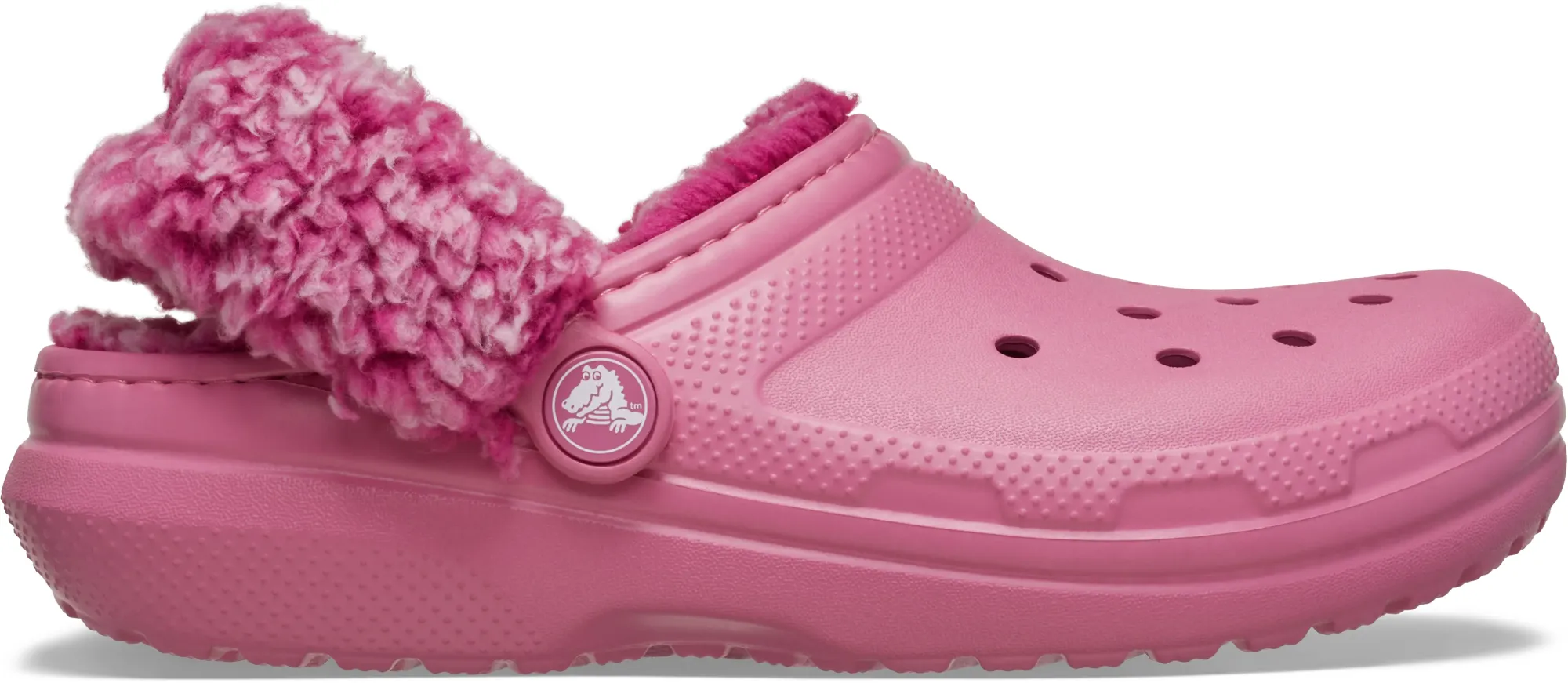 Crocs | Kids | Classic Fleece Lined | Clogs | Quiet Rose | C11