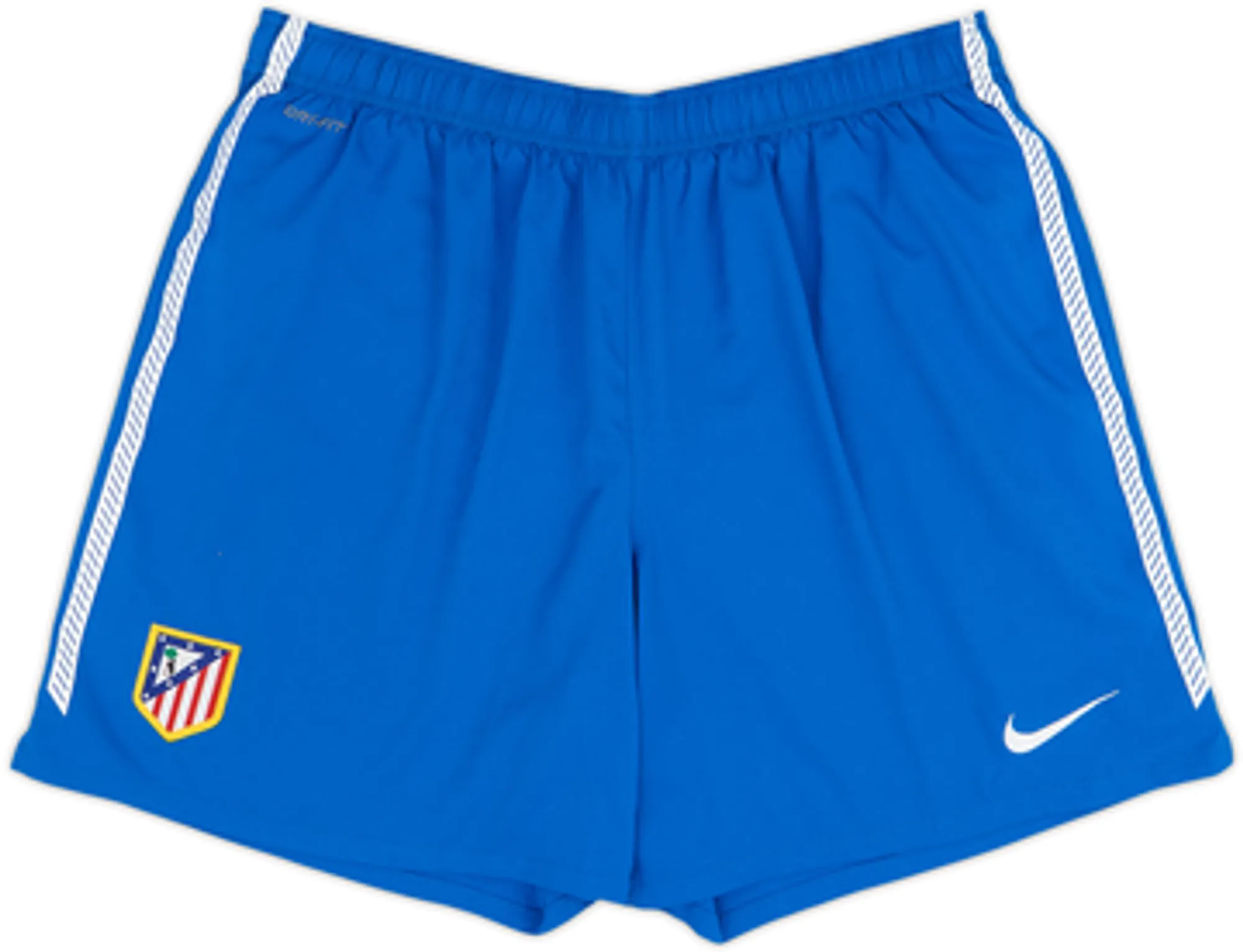 2010-11 Atletico Madrid Home Shorts - 8/10 - (L)