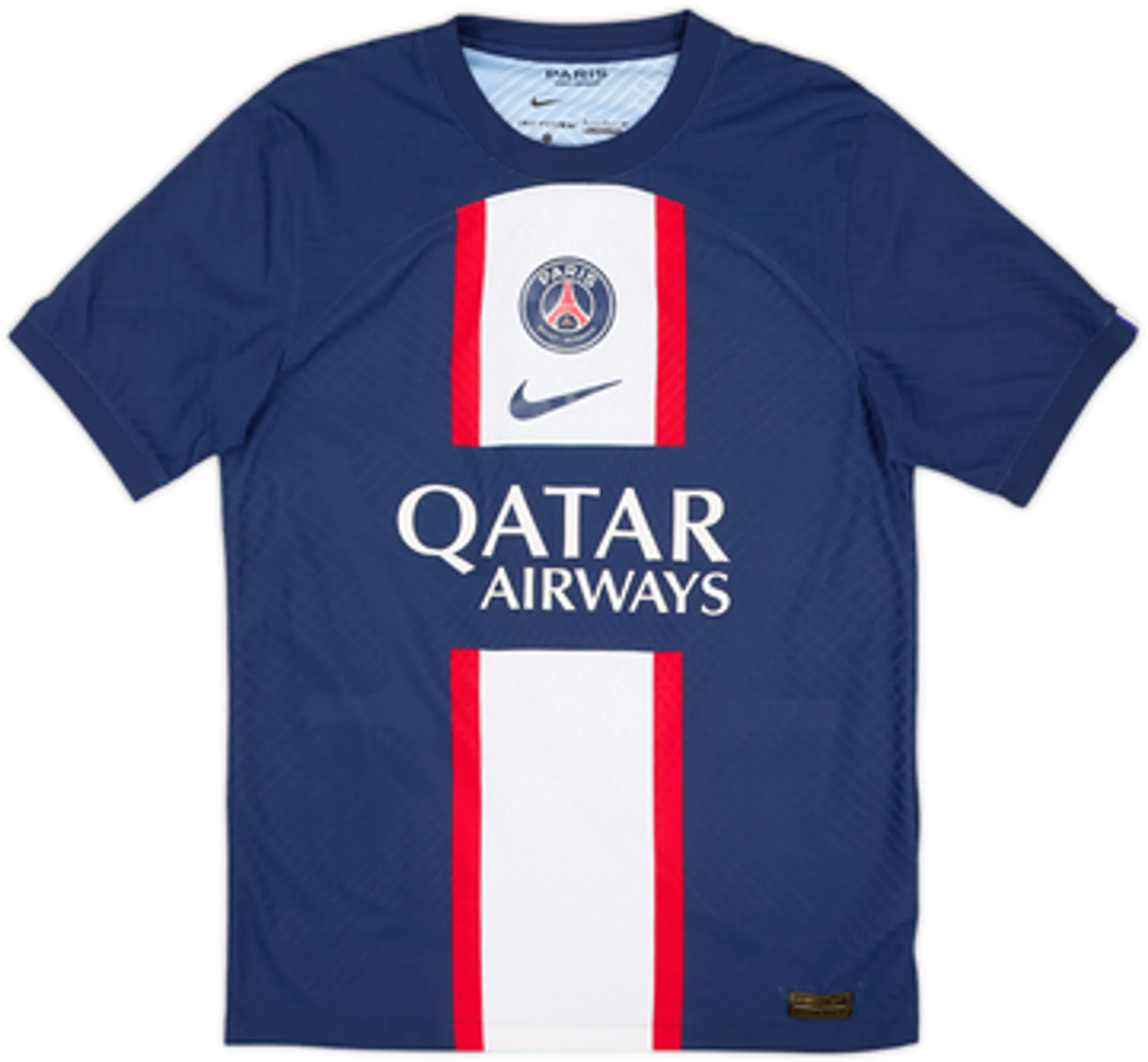 2022-23 Paris Saint-Germain Authentic Home Shirt Mbappe #7 - 9/10 - (M)
