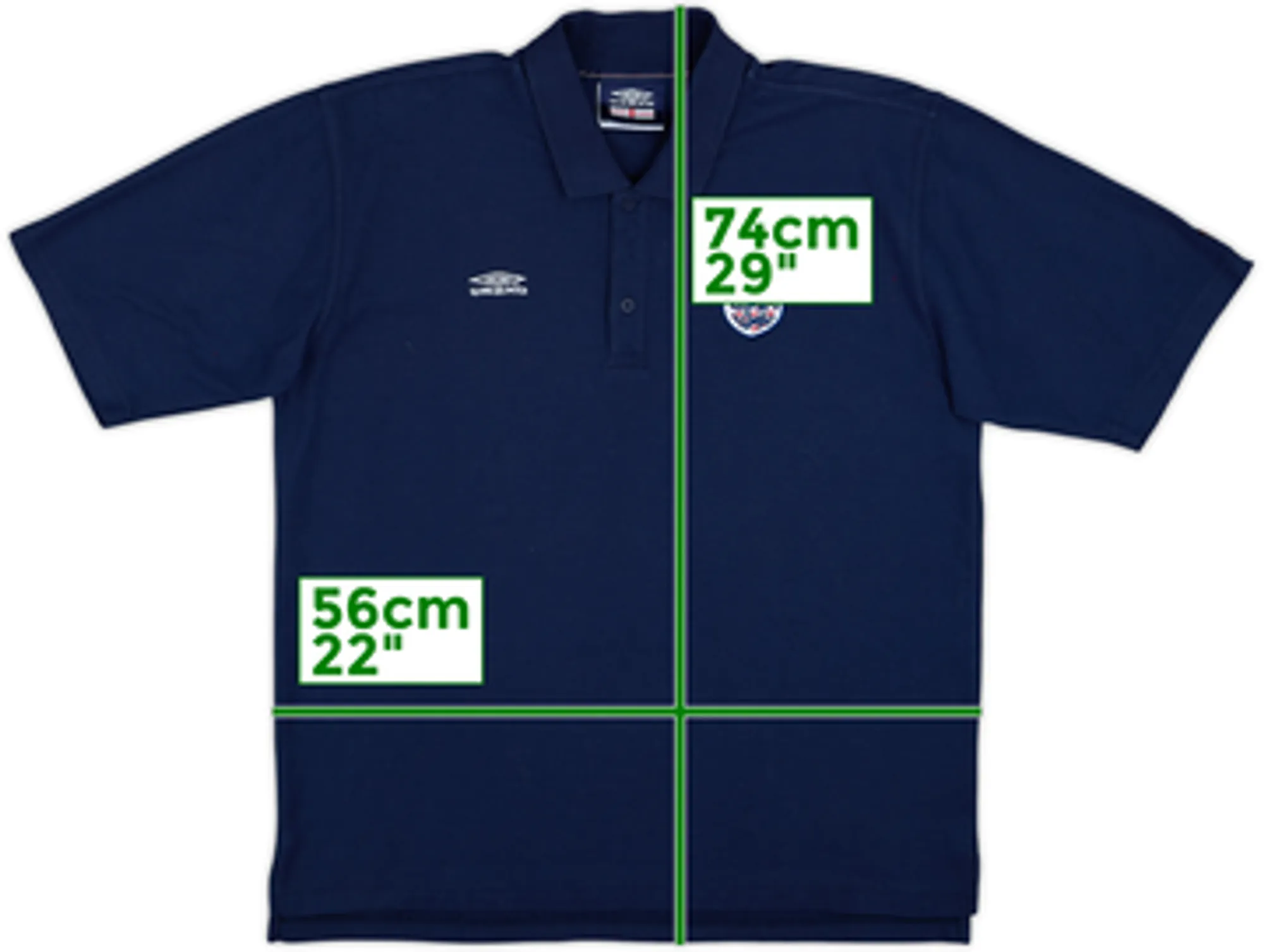 1999-00 England Umbro Polo Shirt - 7/10 - (L)