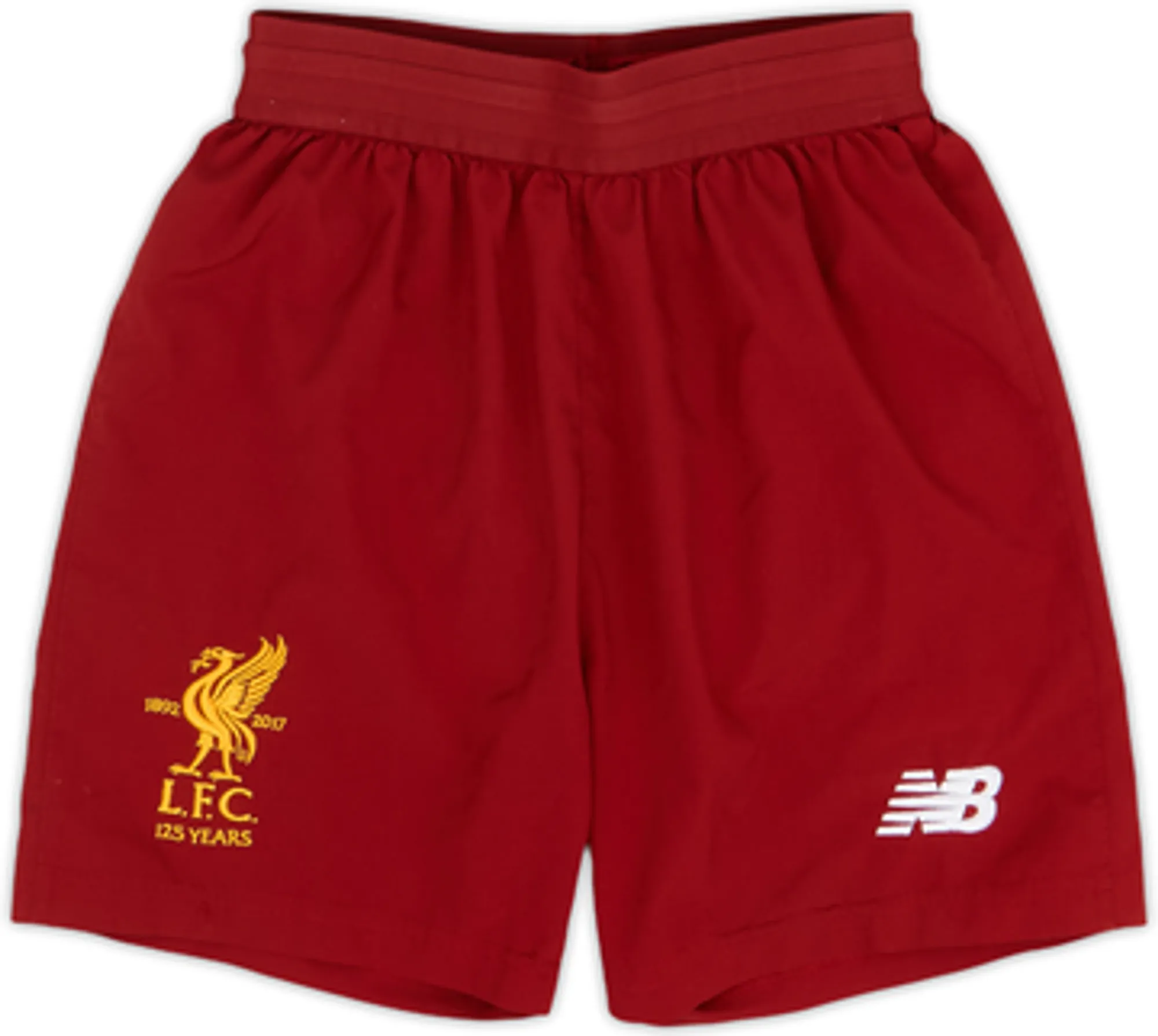 2017-18 Liverpool Home Shorts - 8/10 - (S.Boys)