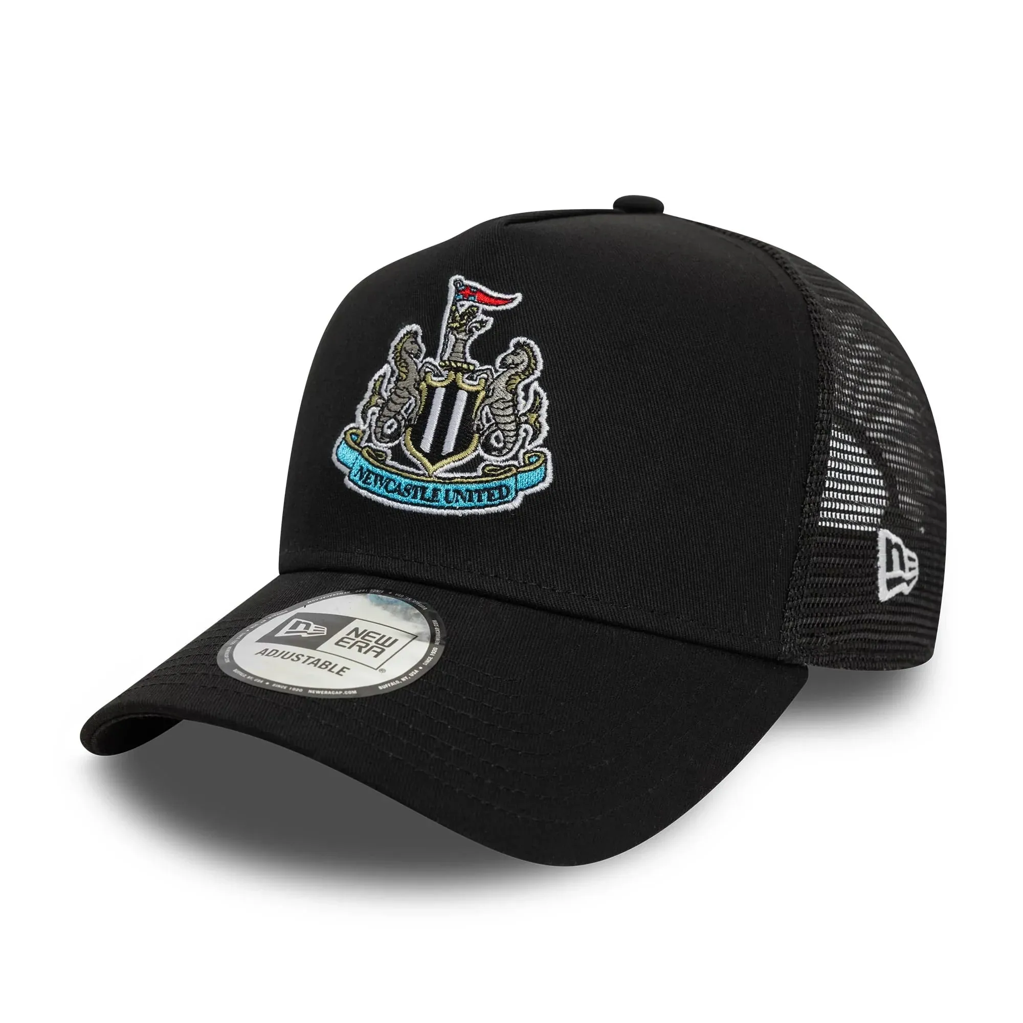 New Era Cap New Era Newcastle United FC E-Frame Trucker Cap - Black