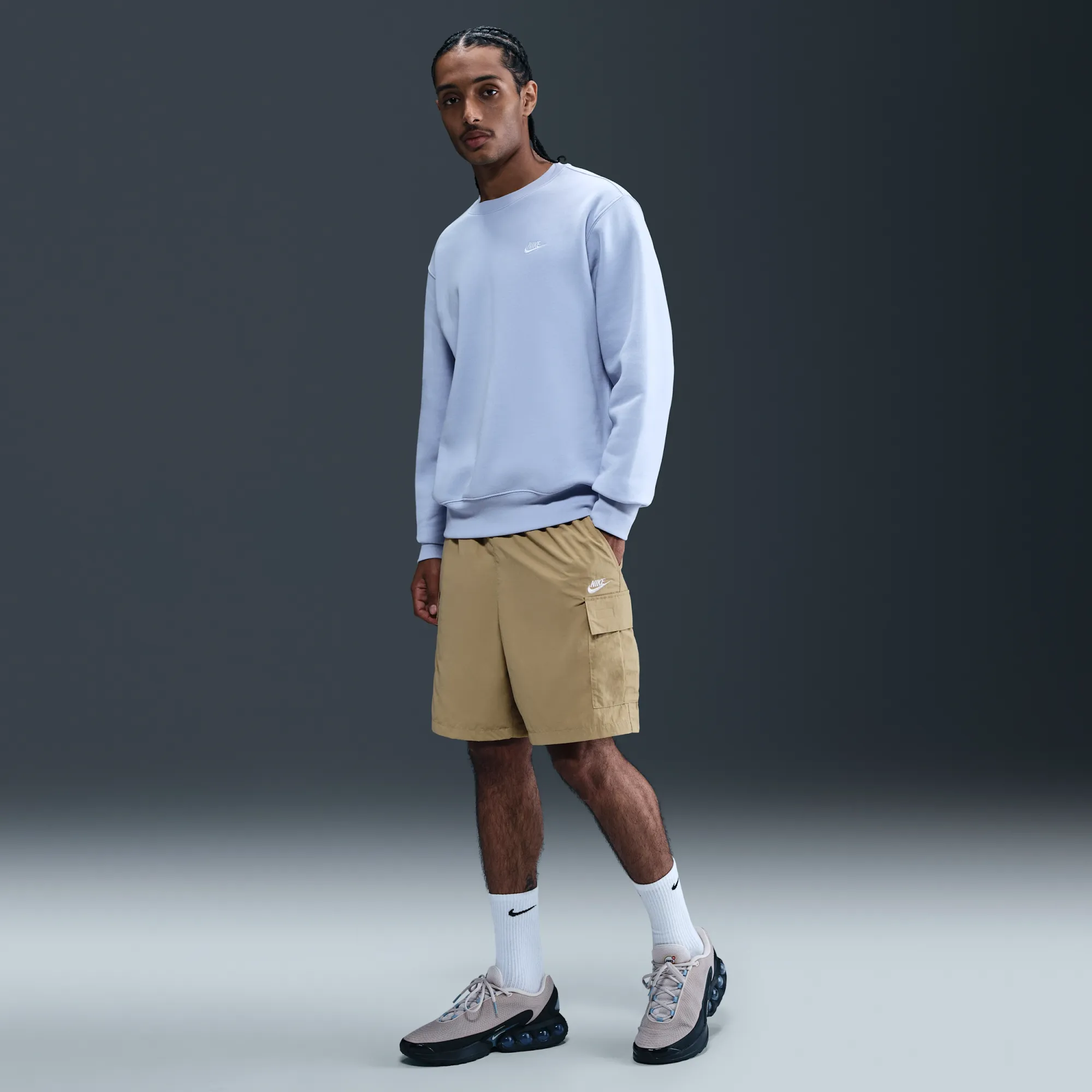 Nike Club Men's Utility Shorts - Brown