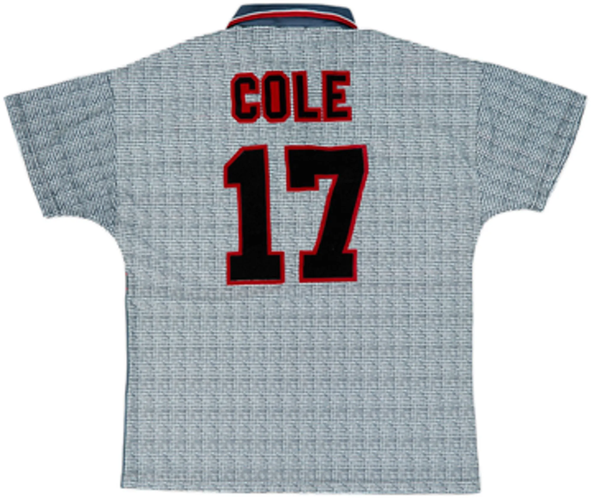 1995-96 Manchester United Away Full Kit Cole #17 - 9/10 - (M)