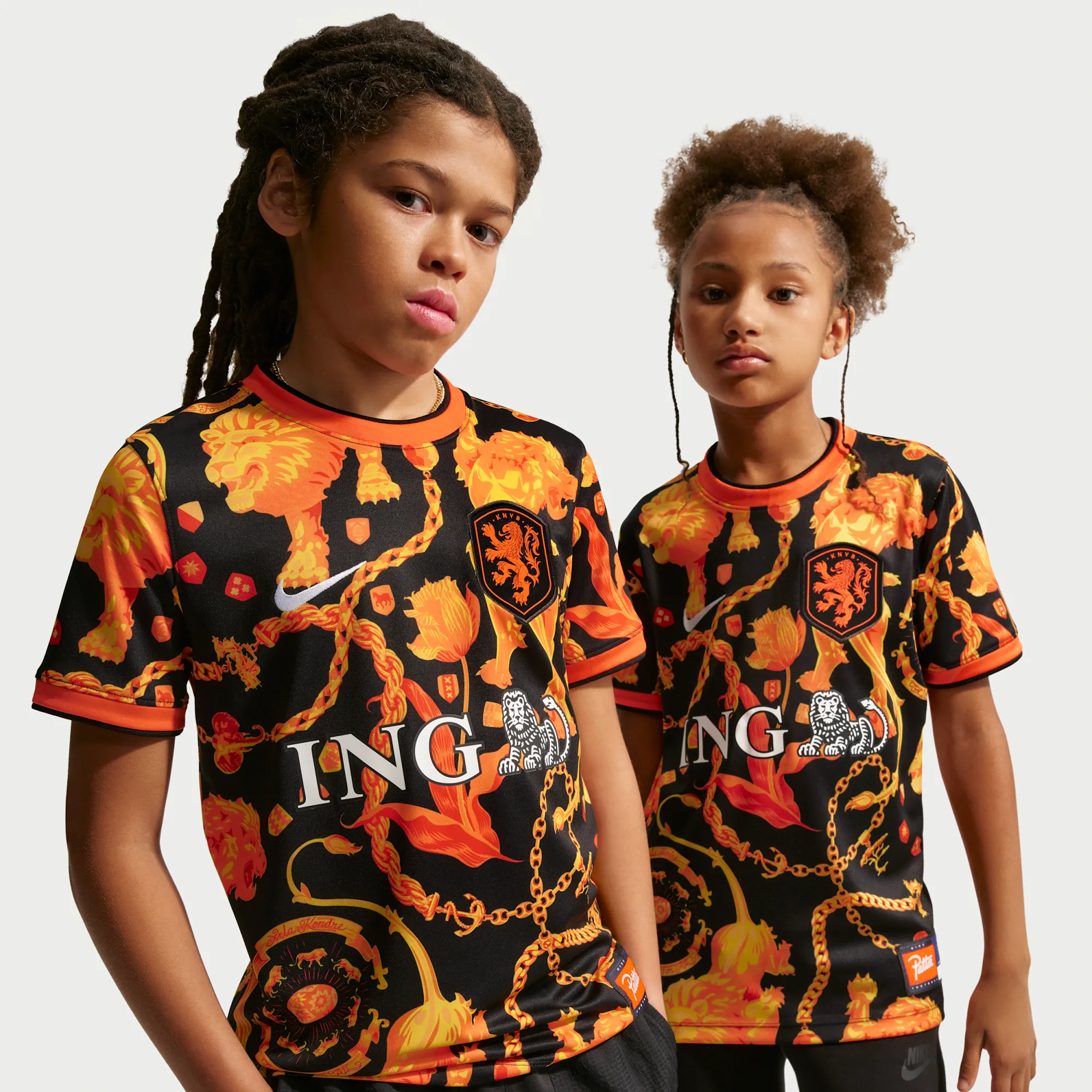 ウェア Nike x Patta Short-Sleeve Football Top Nike Netherlands x Patta Older Kids' Short-Sleeve Football Top