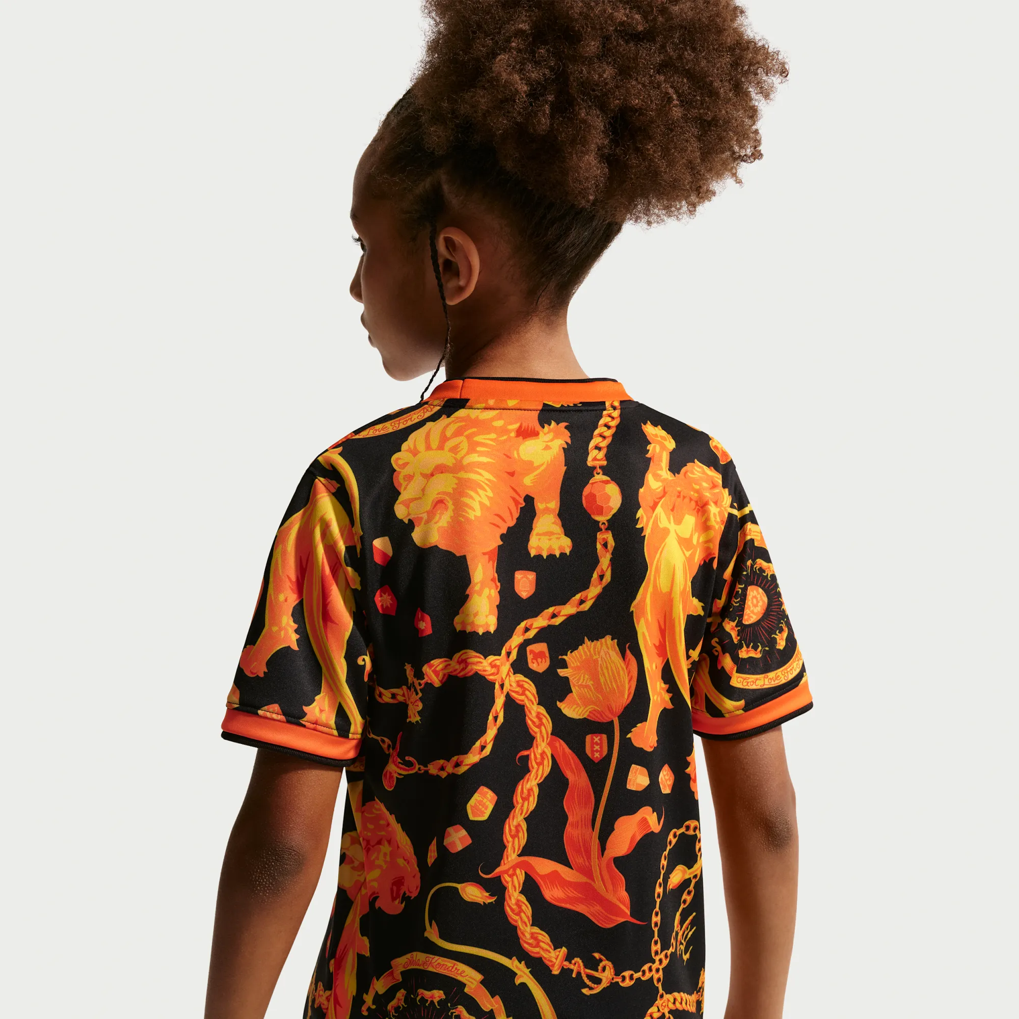 Nike Netherlands x Patta Older Kids' Short-Sleeve Football Top