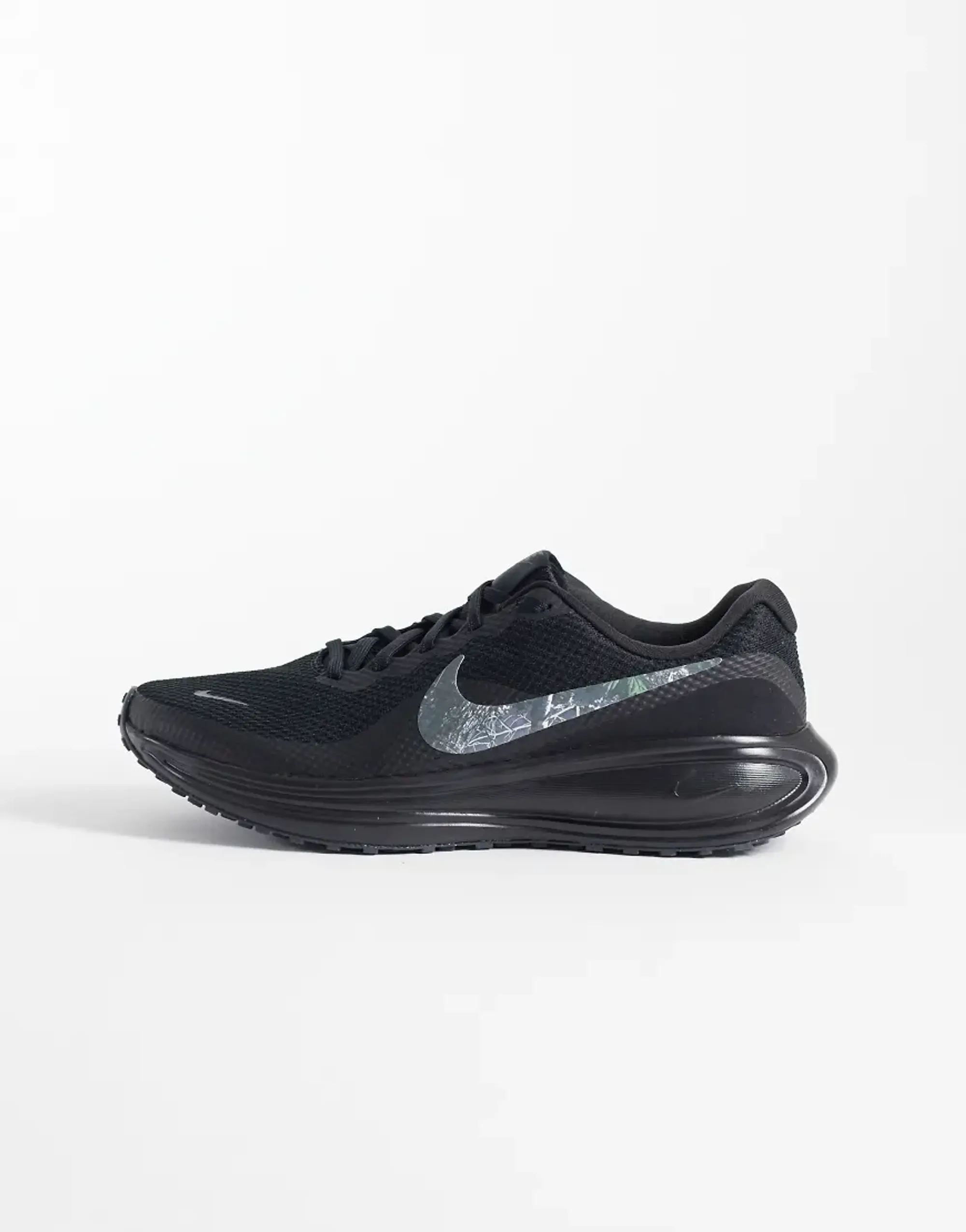 Nike Running Revolution 8 Trainers In Black & Camo Print