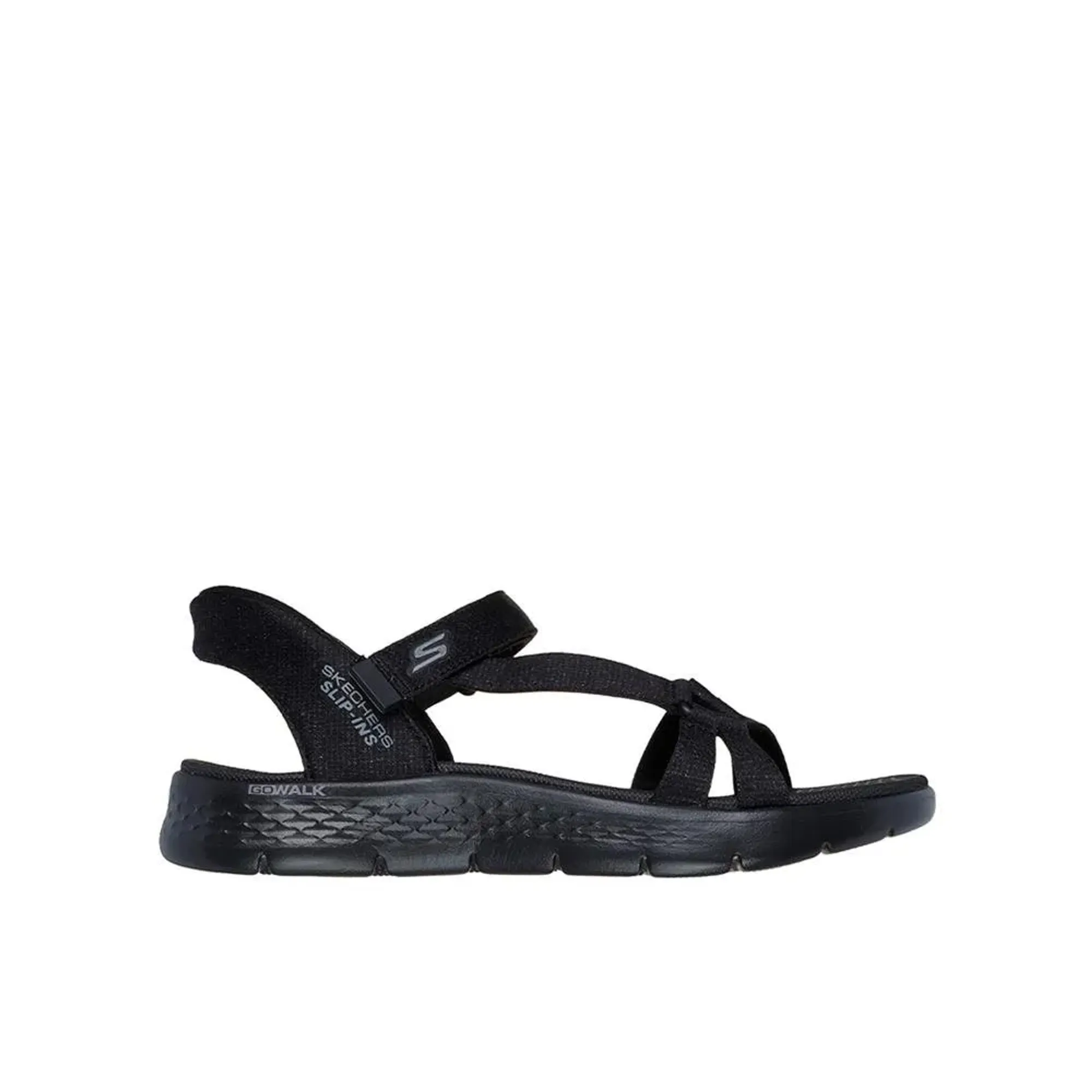 Skechers Women's Slip-ins: GO WALK Flex Sandal - Illuminate Sandals in Black