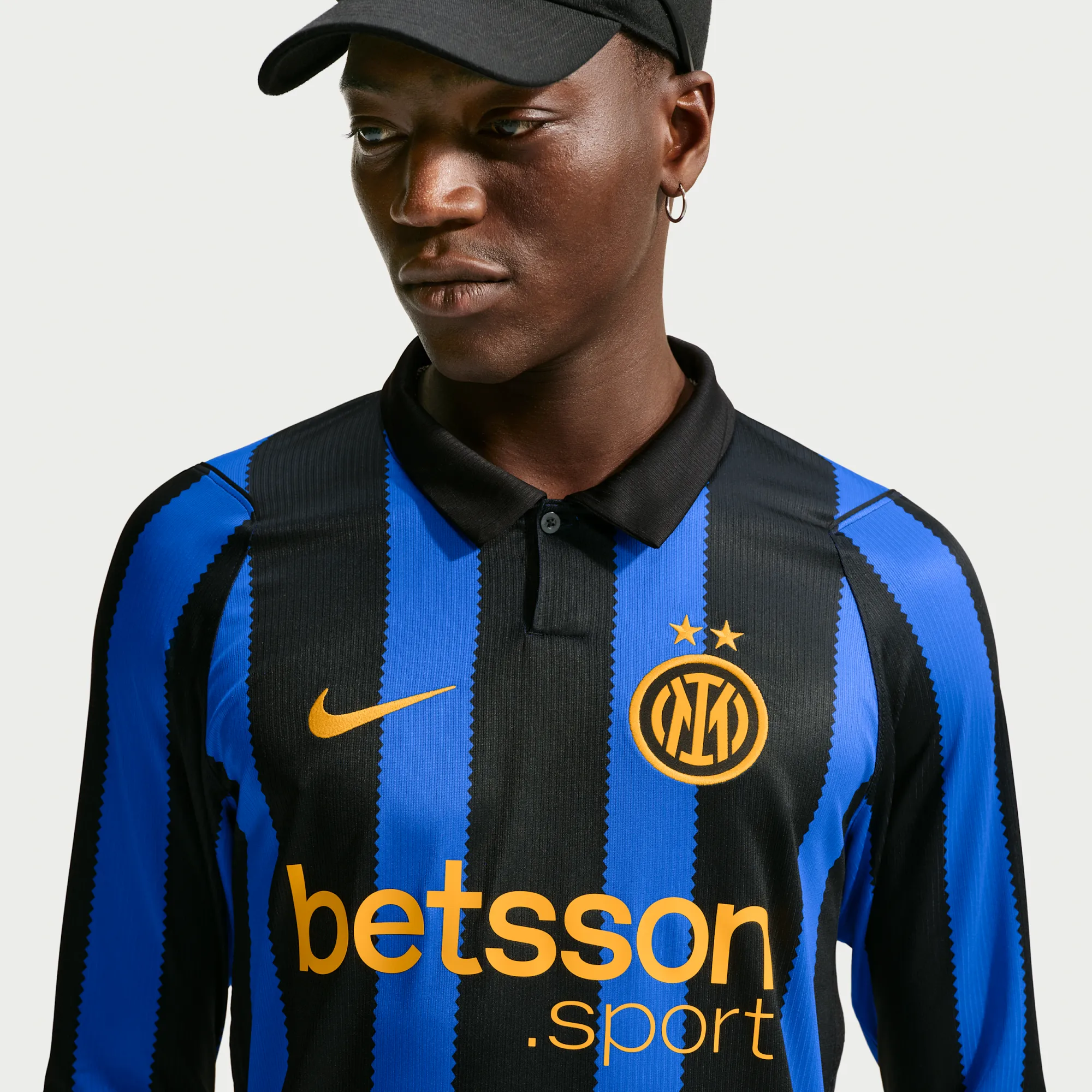 Nike Dri-FIT Football Replica Long-Sleeve Shirt - Lyon Blue