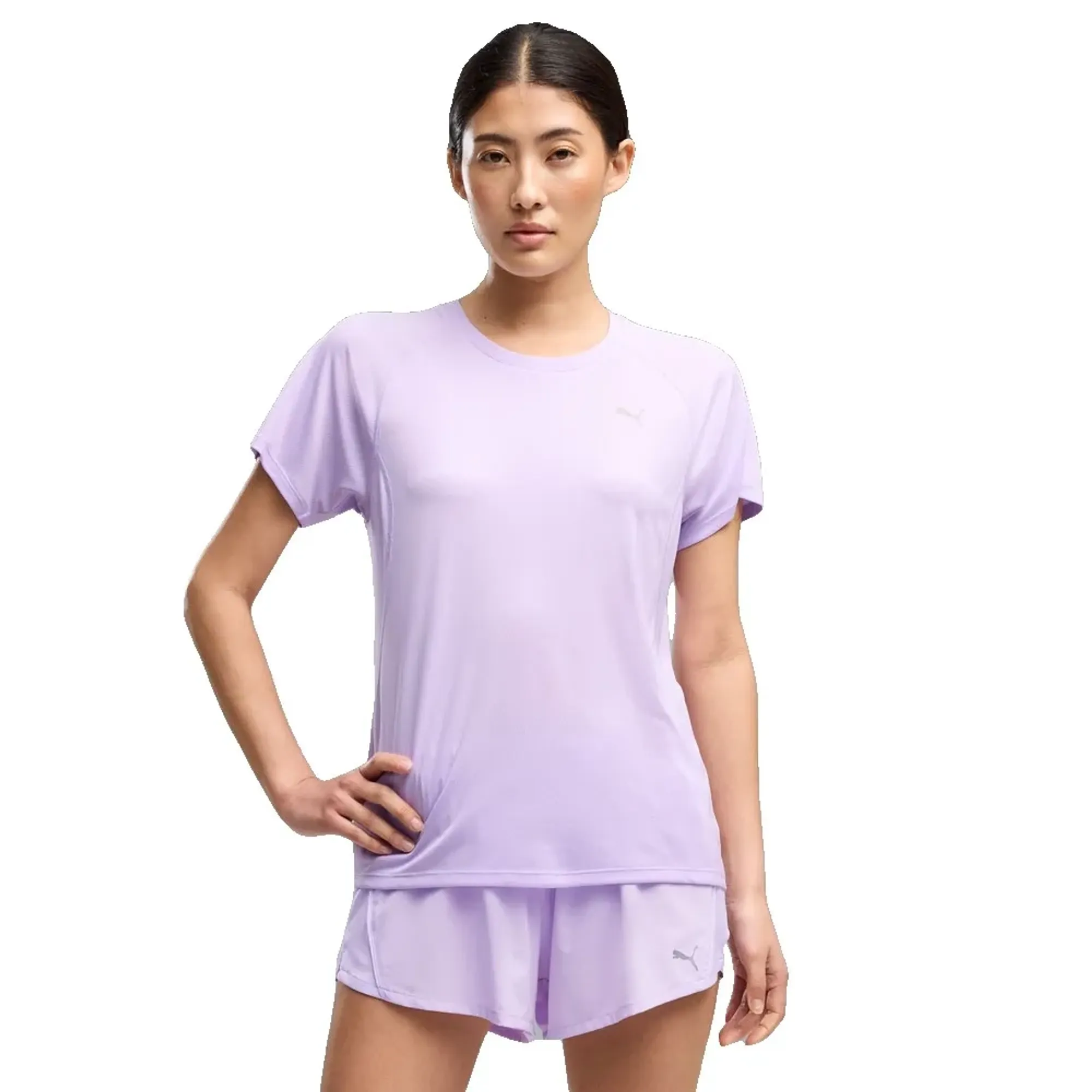 PUMA VELOCITY Running T-Shirt Women in Purple | Size Large