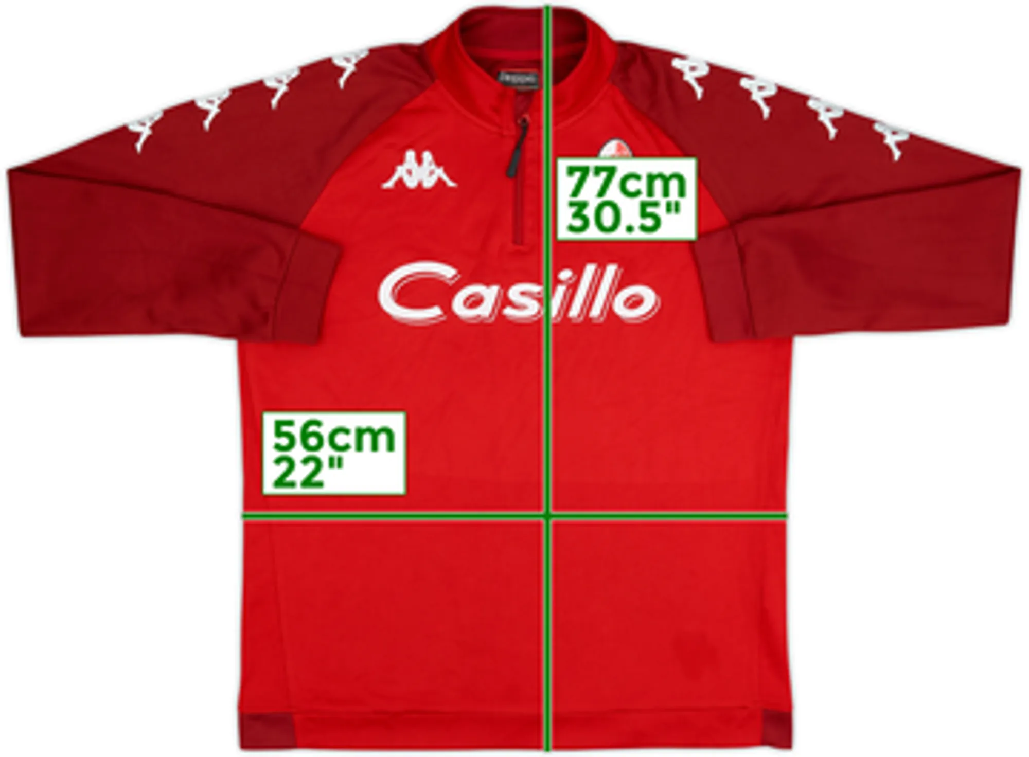 2022-23 Bari Kappa 1/4 Zip Drill Top - 8/10 - (XL)