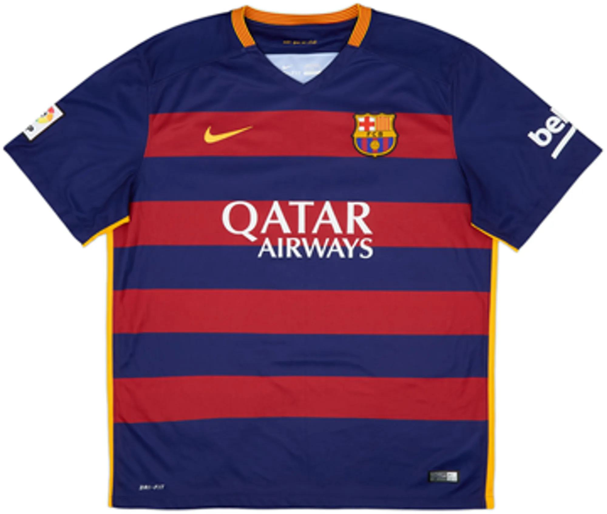 2015-16 Barcelona Home Shirt I.Rakitic #4 - 7/10 - (XL