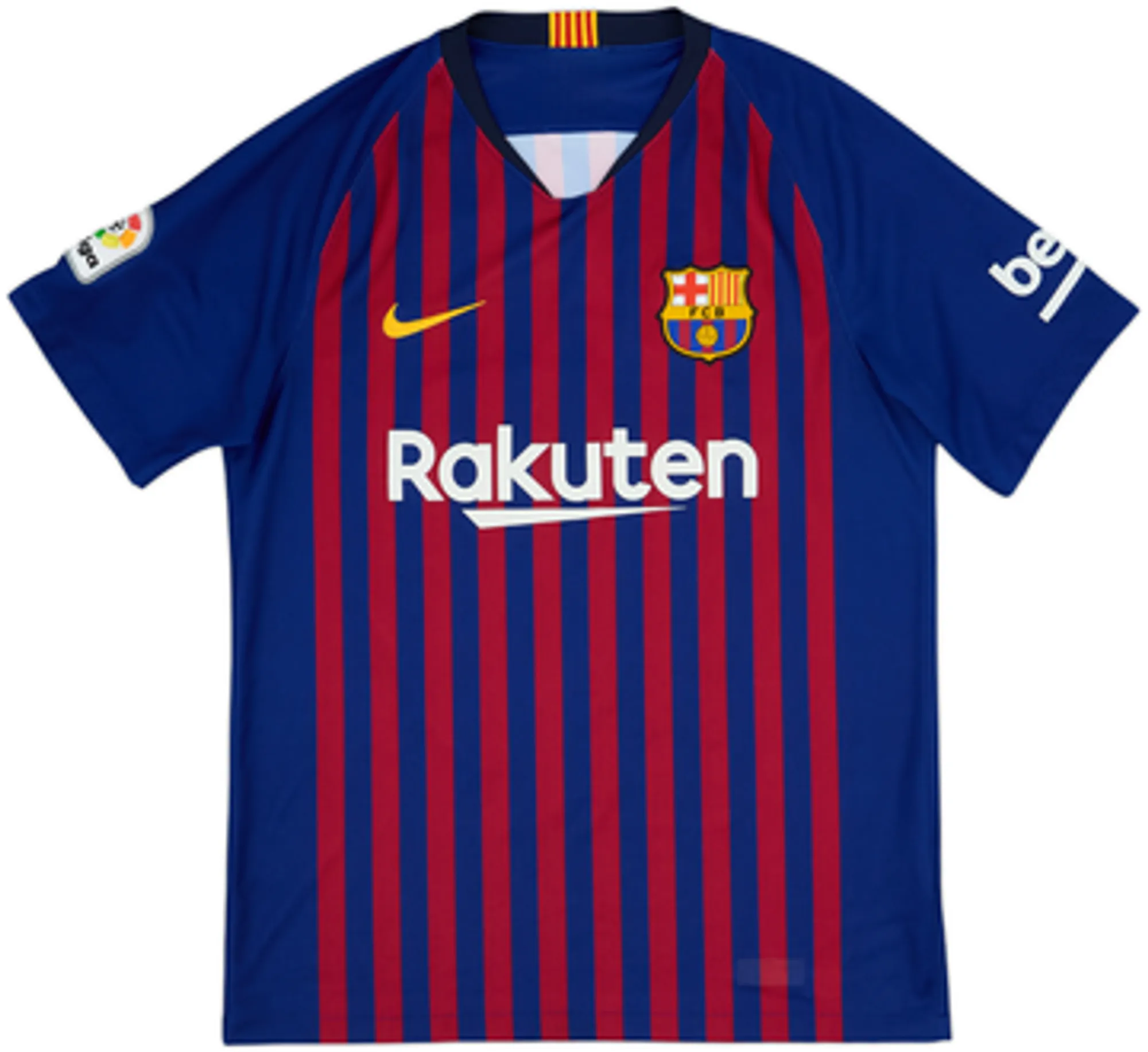 2018-19 Barcelona Home Shirt Messi #10 - 5/10 - (M)