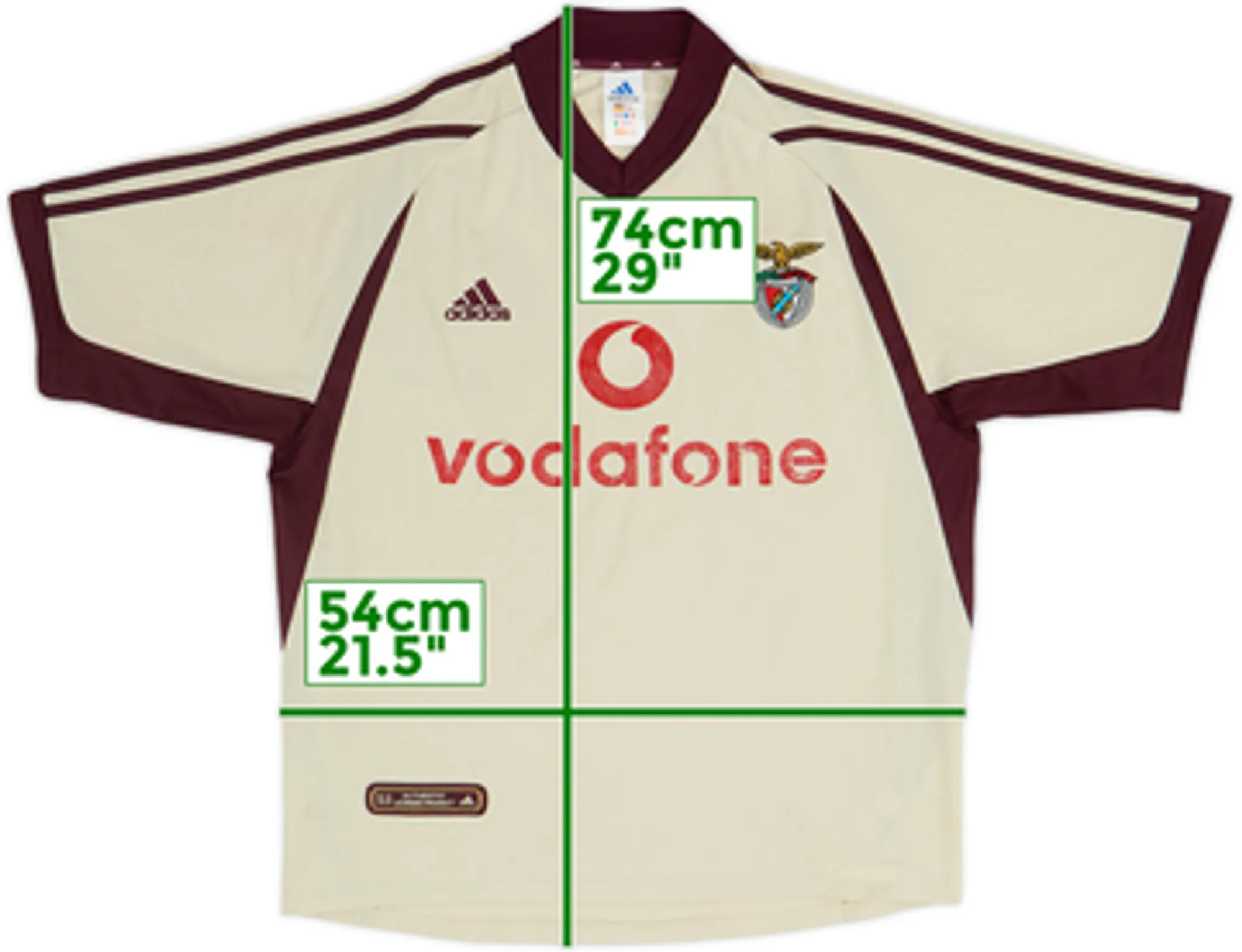 2001-02 Benfica Away Shirt - 6/10 - (M)