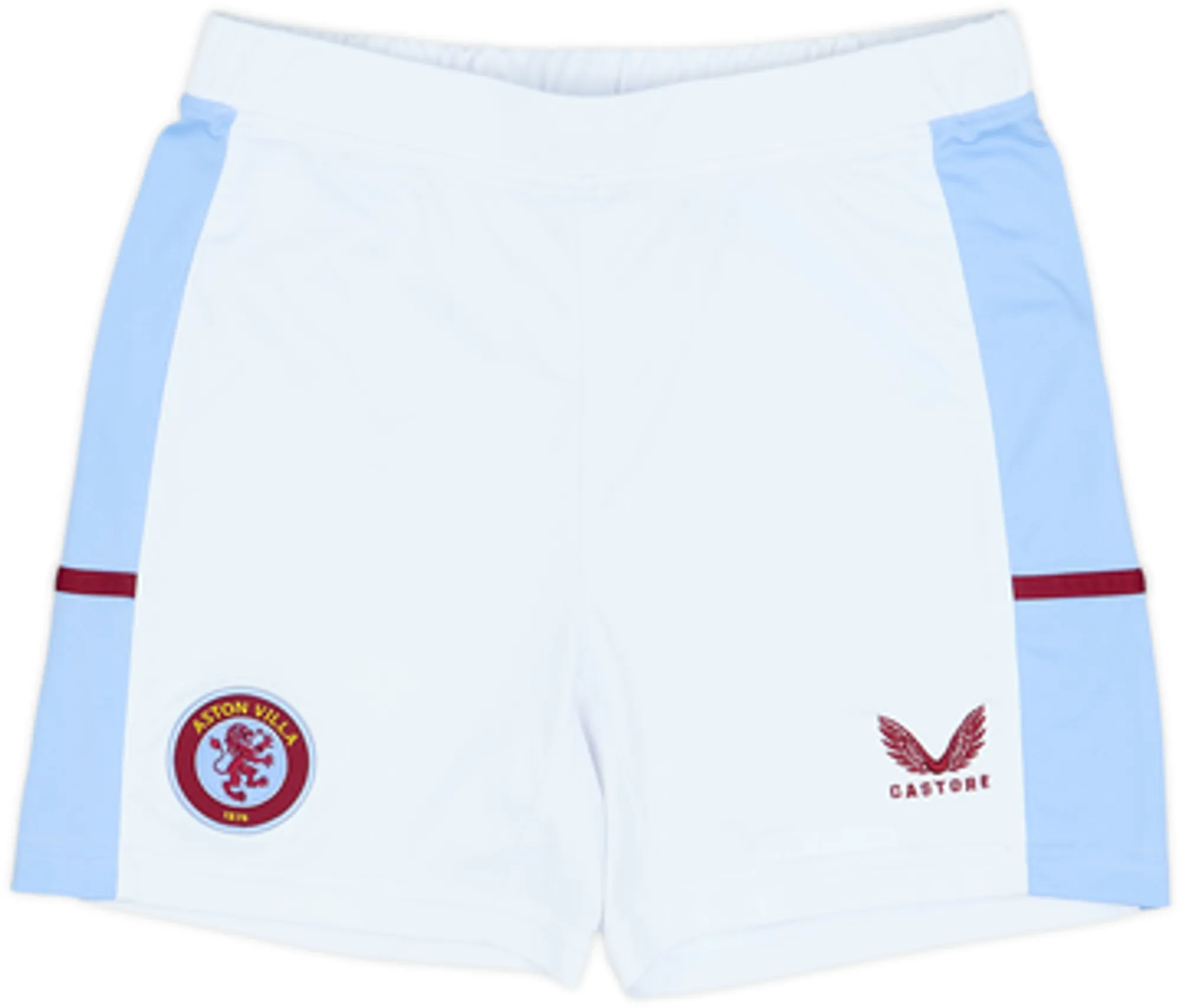 2023-24 Aston Villa Home Shorts - 8/10 - (M.Boys)