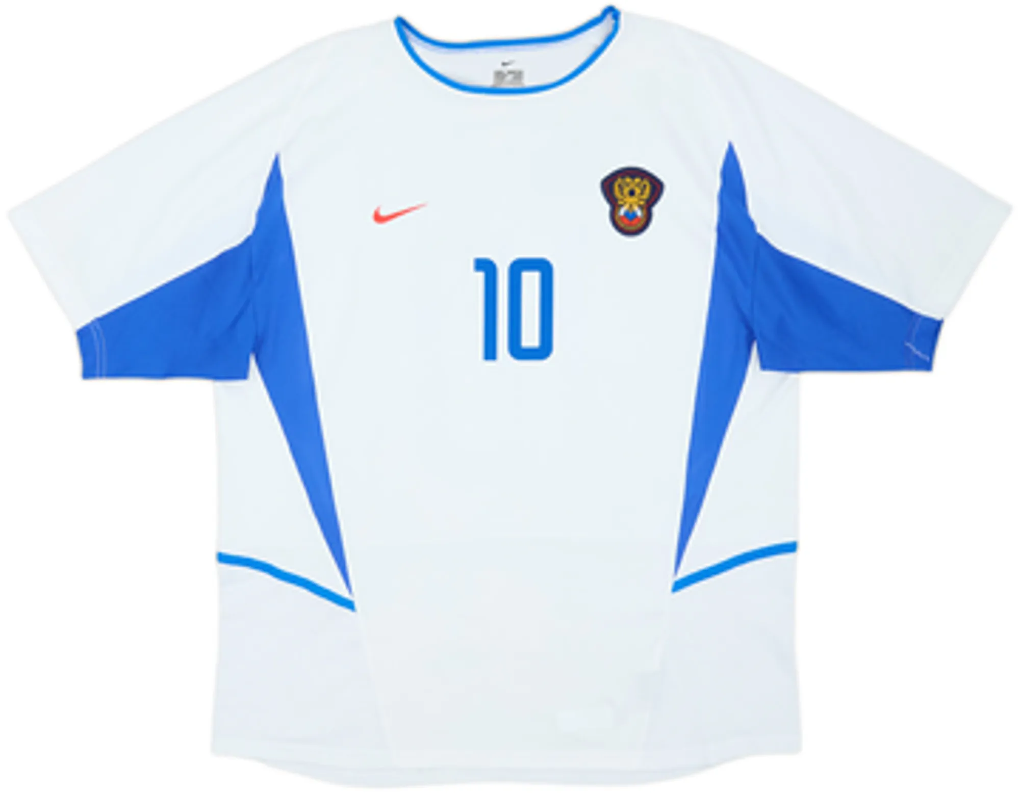 2002-04 Russia Home Shirt Mostovoi #10 - 8/10 - (L)
