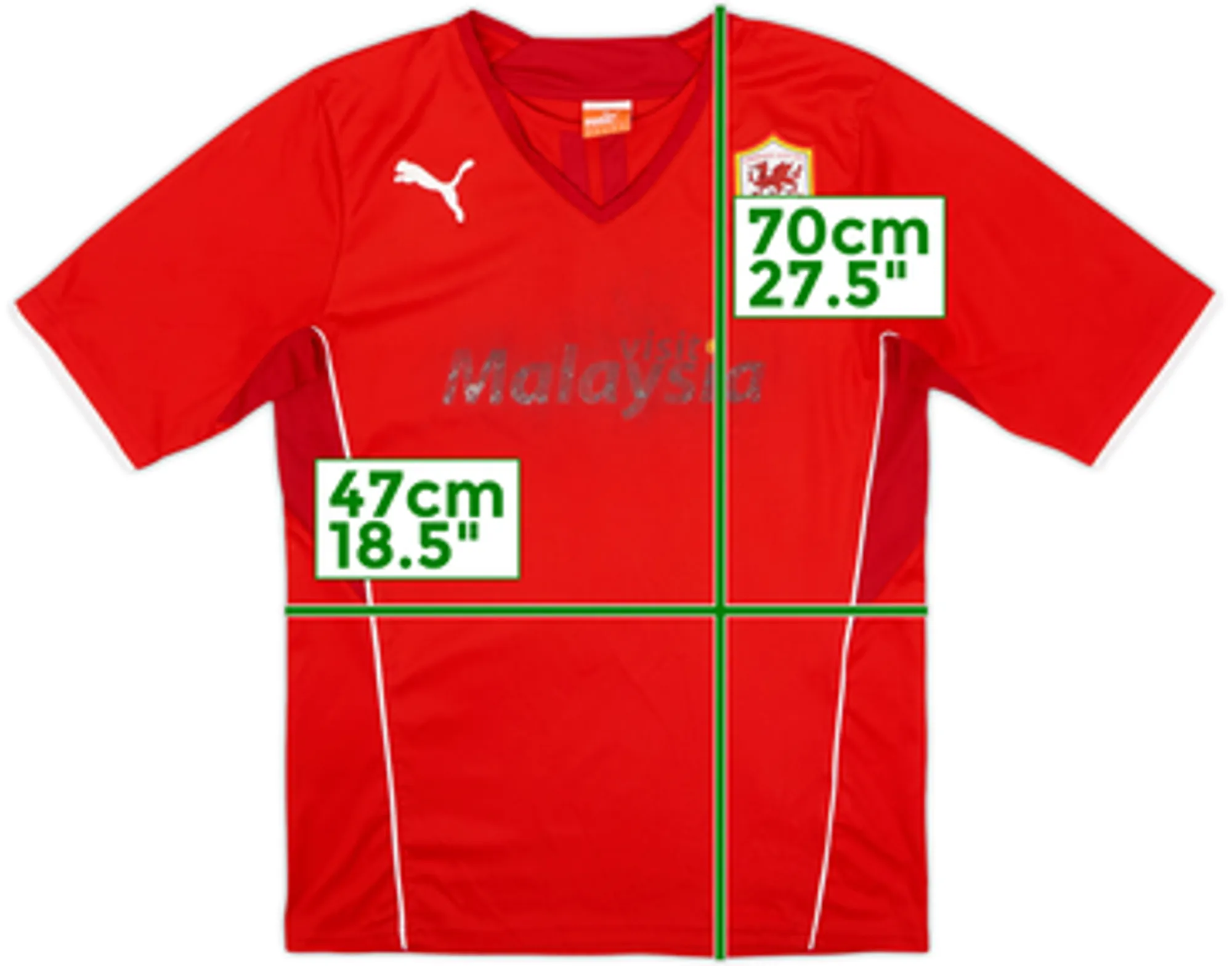 2013-14 Cardiff Home Shirt - 4/10 - (M)