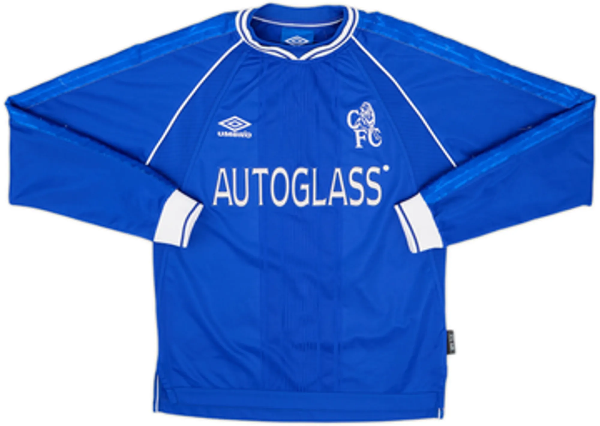 1999-01 Chelsea Home L/S Shirt Thome #30 - 8/10 - (S)