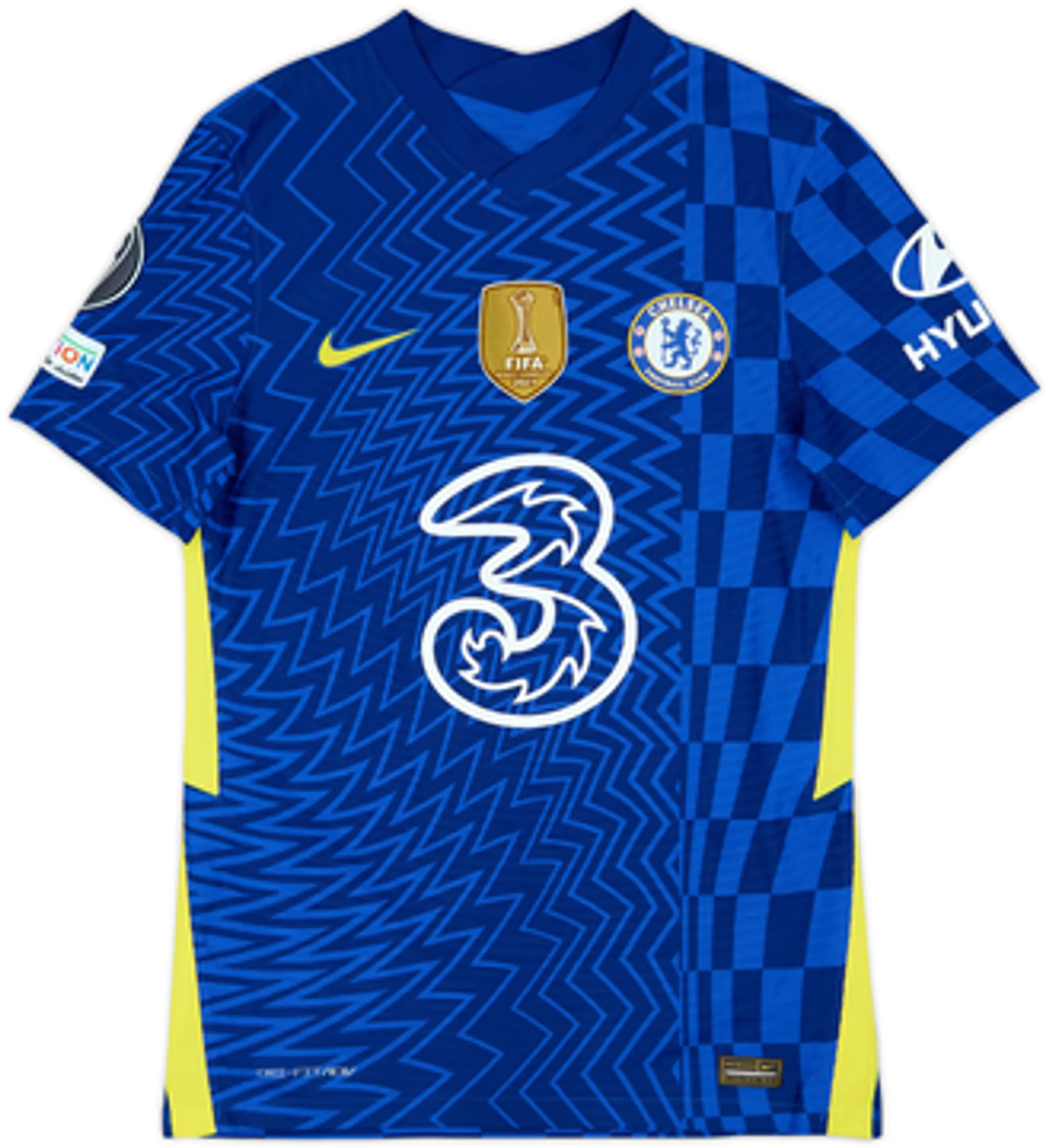 2021-22 Chelsea Authentic Home Shirt Azpilicueta #28 - 8/10 - (S