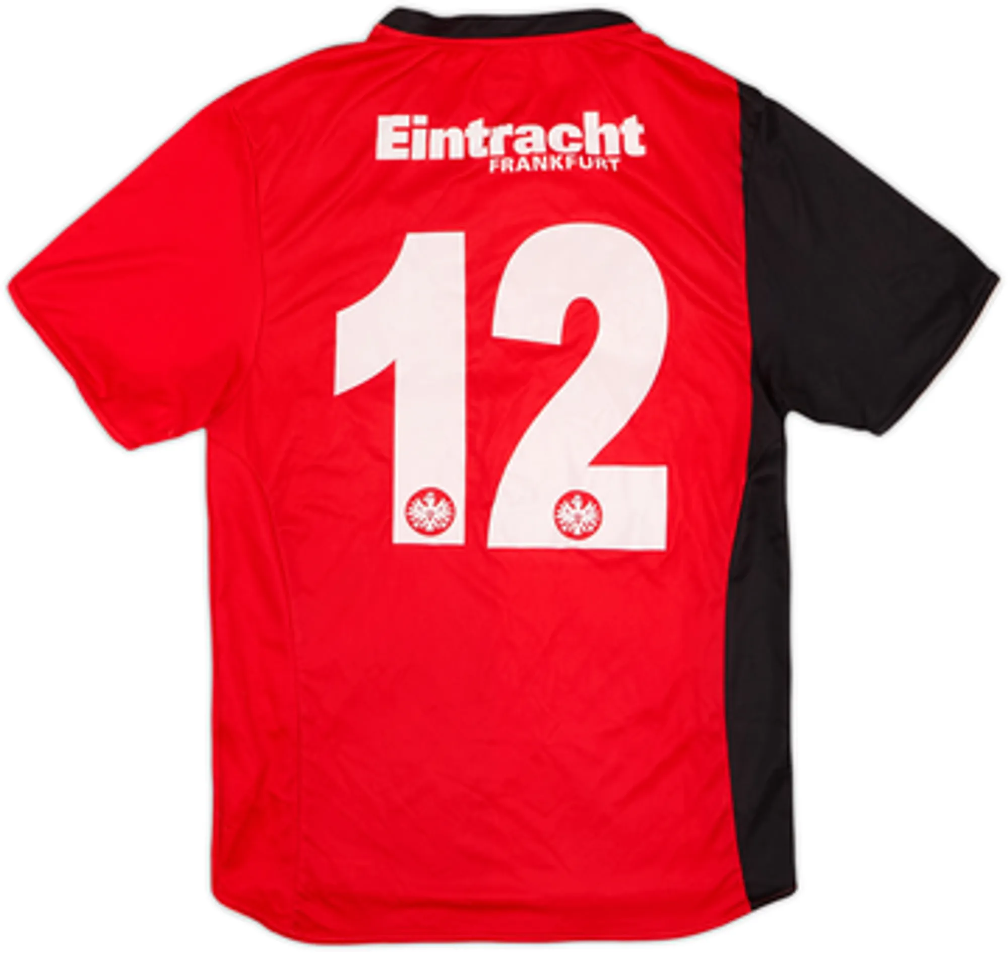 2007-09 Eintracht Frankfurt Home Shirt #12 - 8/10 - (S