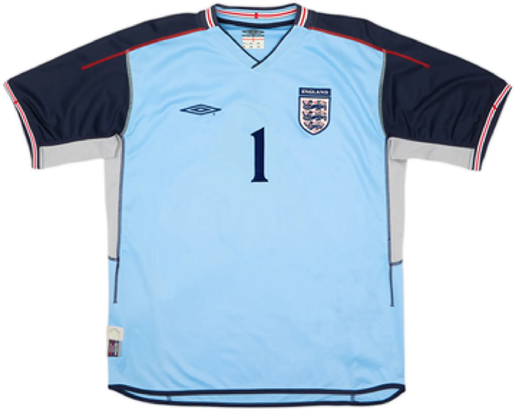 2002-03 England GK S/S Shirt Seaman #1 - 9/10 - (L)