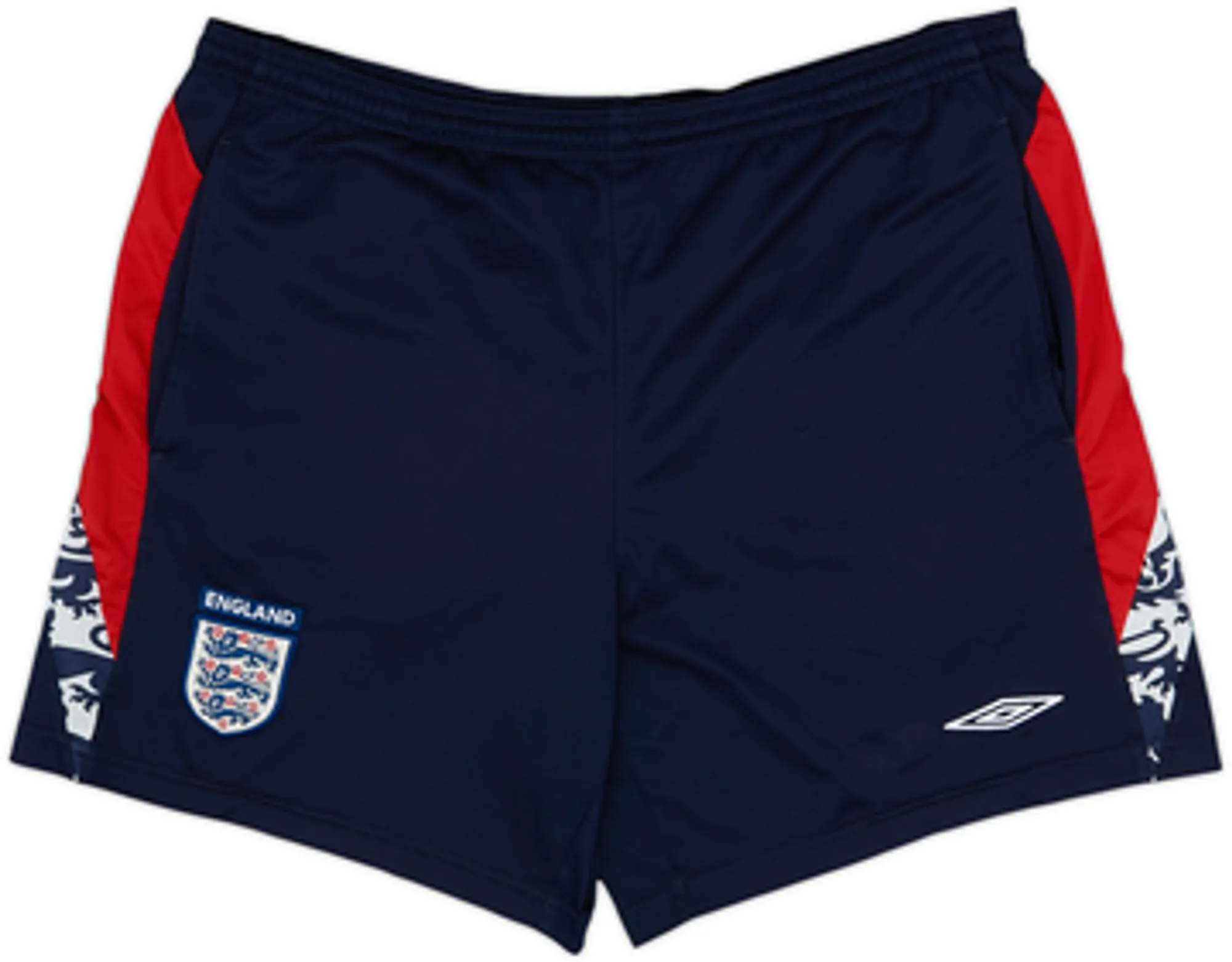 2002-03 England Umbro Training Shorts - 6/10 - (M)