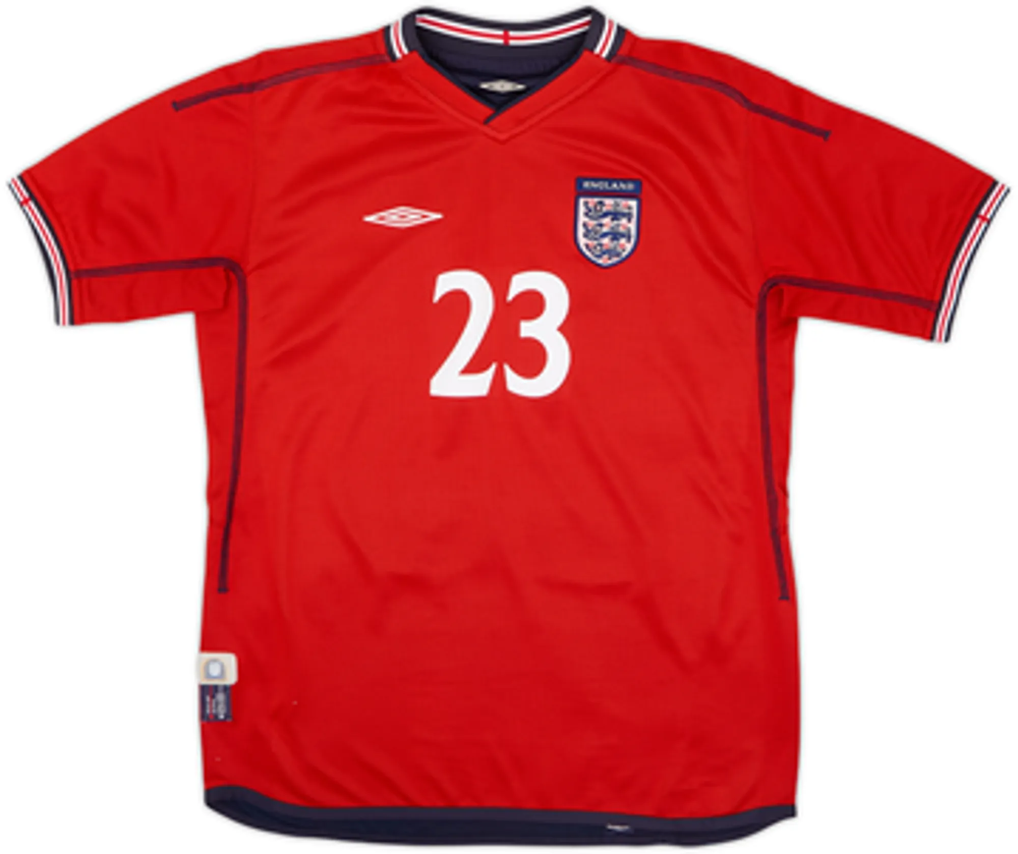 2002-04 England Away Shirt Rooney #23 - 9/10 - (XL.Boys)