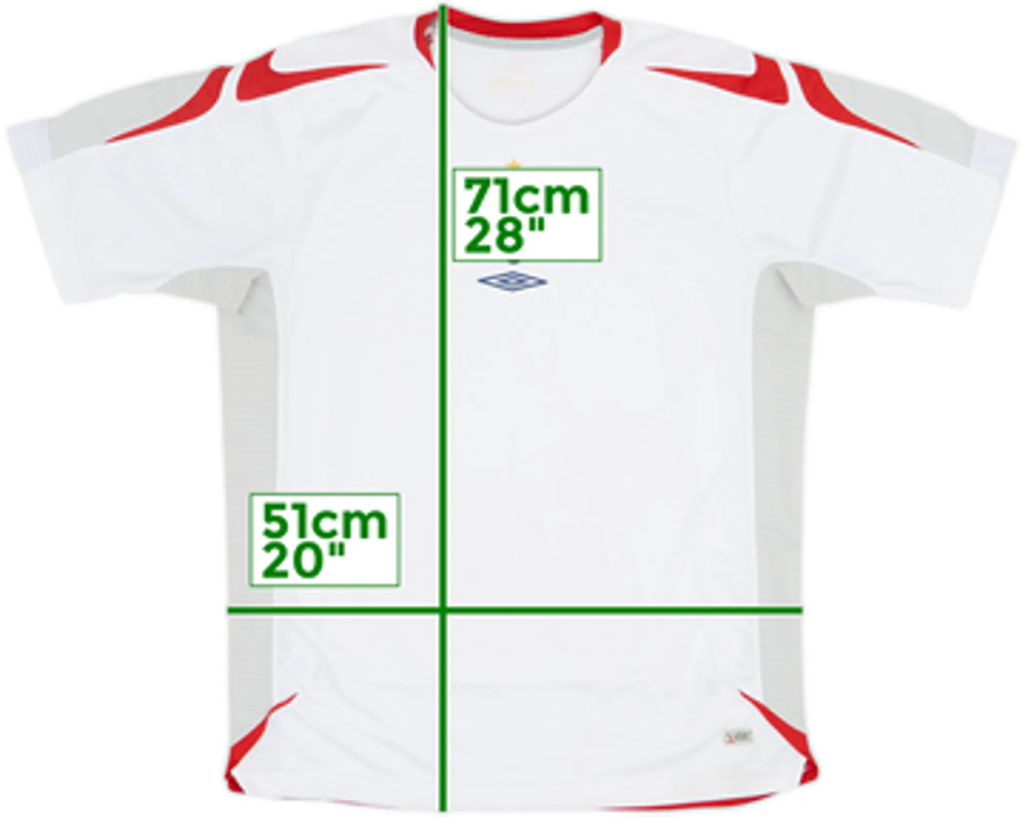 2007-09 England Umbro Training Shirt - 10/10 - (M)