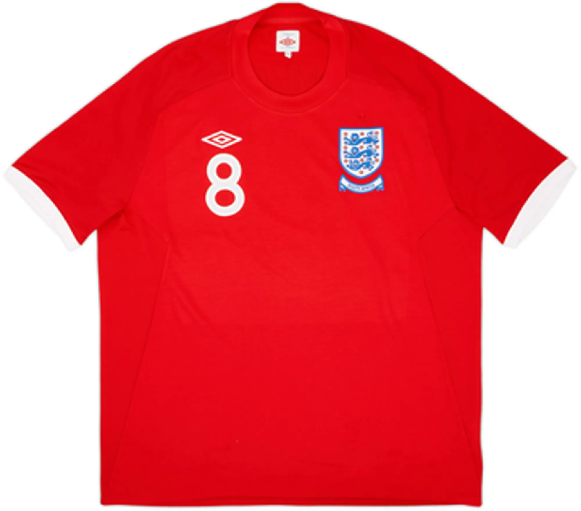2010-11 England 'South Africa' Away Shirt Lampard #8 - 10/10 - (3XL)