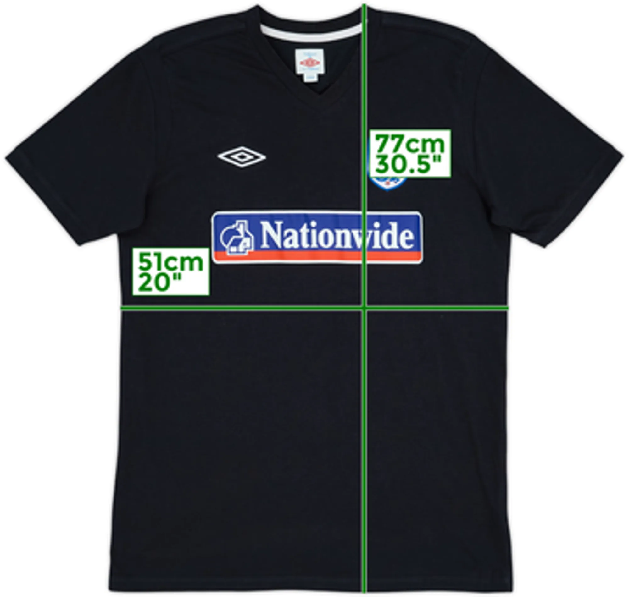 2010-11 England Umbro Cotton Tee - 6/10 - (L)